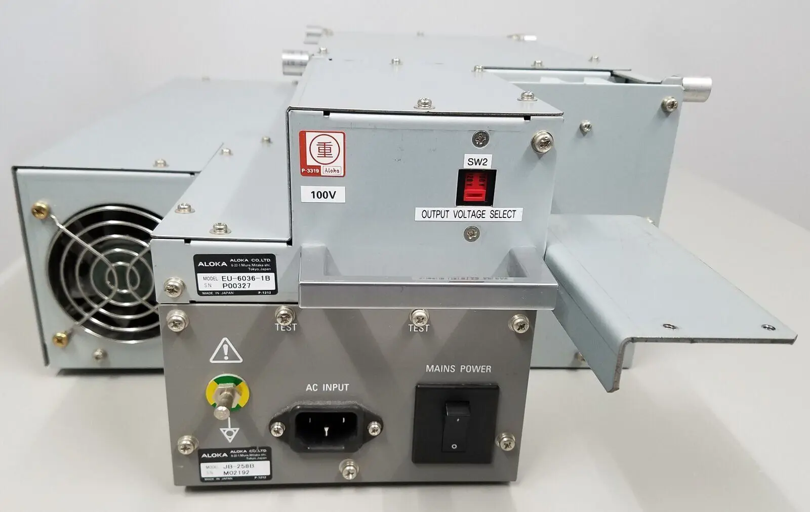 Aloka SSD-5 Ultrasound PSU-S4000C-1 Power Supply With JB-258B - Image 3