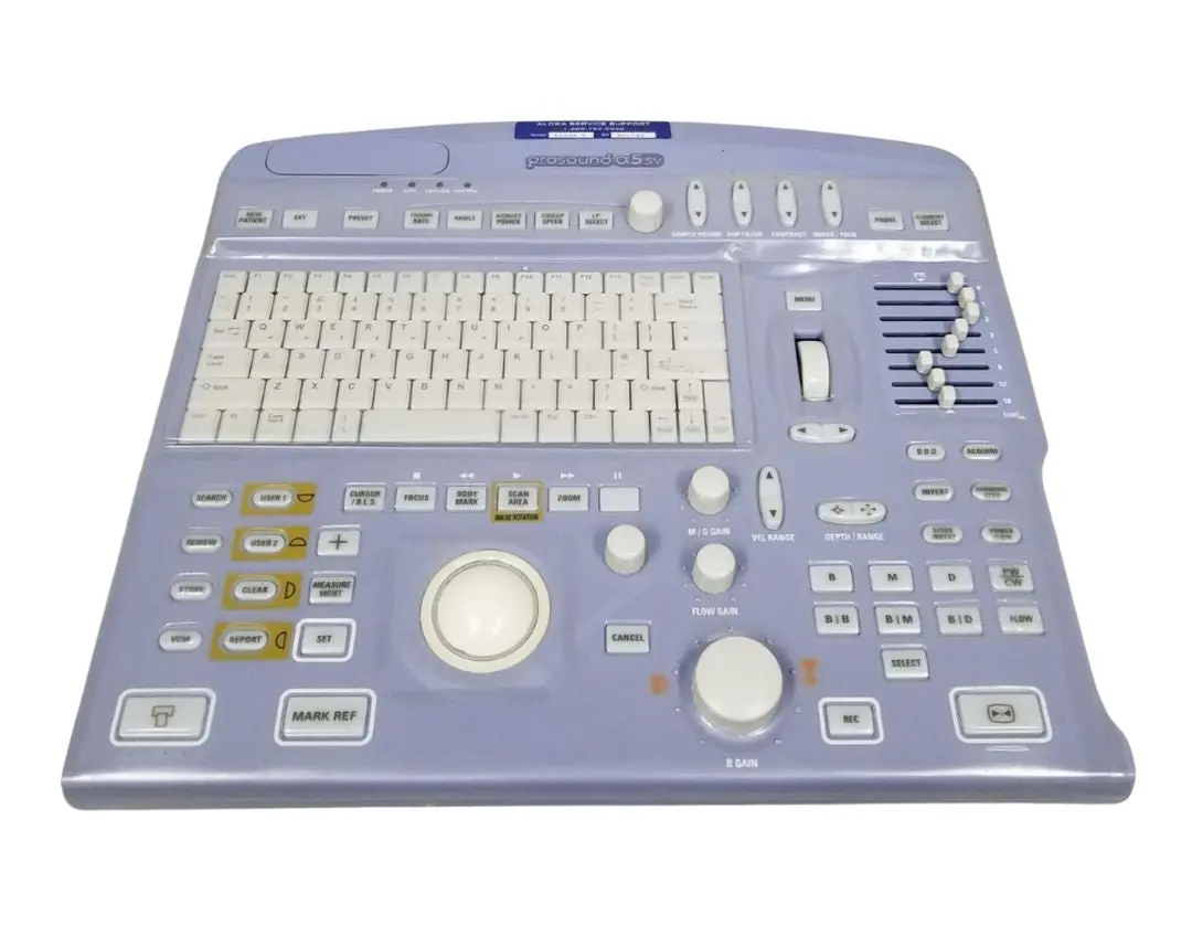 Aloka SSD-a5 Ultrasound Prosound Keyboard ALPHAV 5 SV S/N: M01742