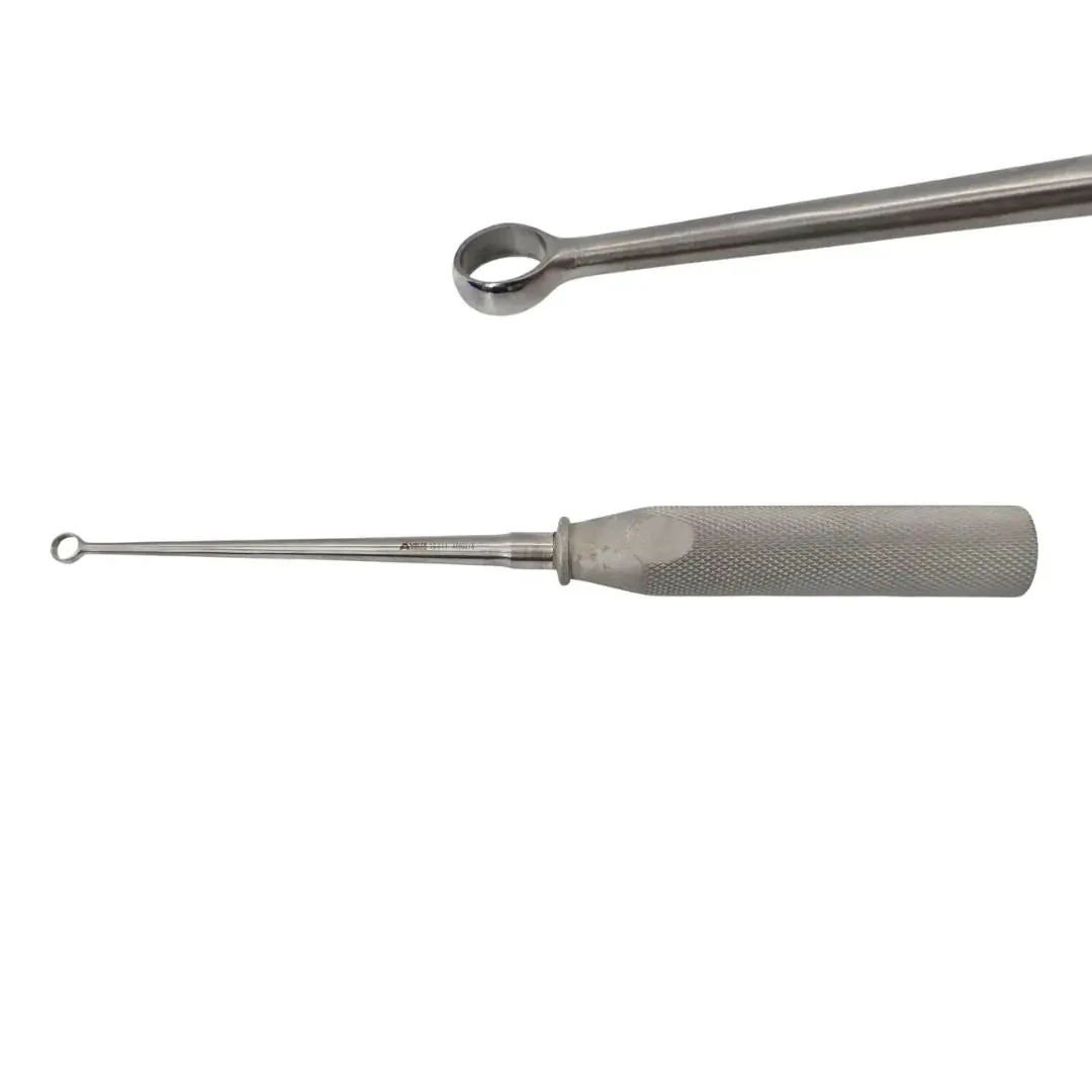 Ambler Surgical 19-011 6.0mm Cone Ring Curette Straight #2 Orthopedic 9"
