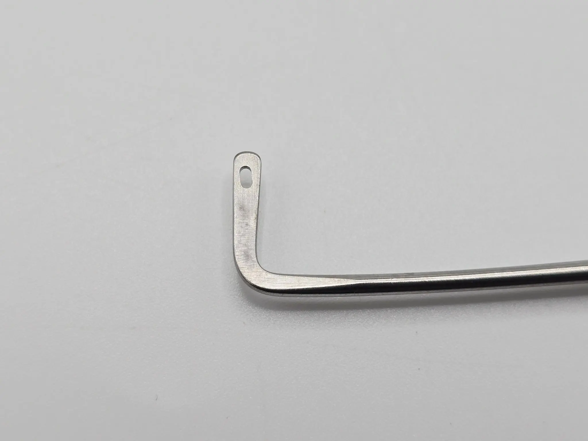 Ambler Surgical 3679E Gass Retinal Detachment Hook Graefe-Style Flattened 13.0mm - Image 3