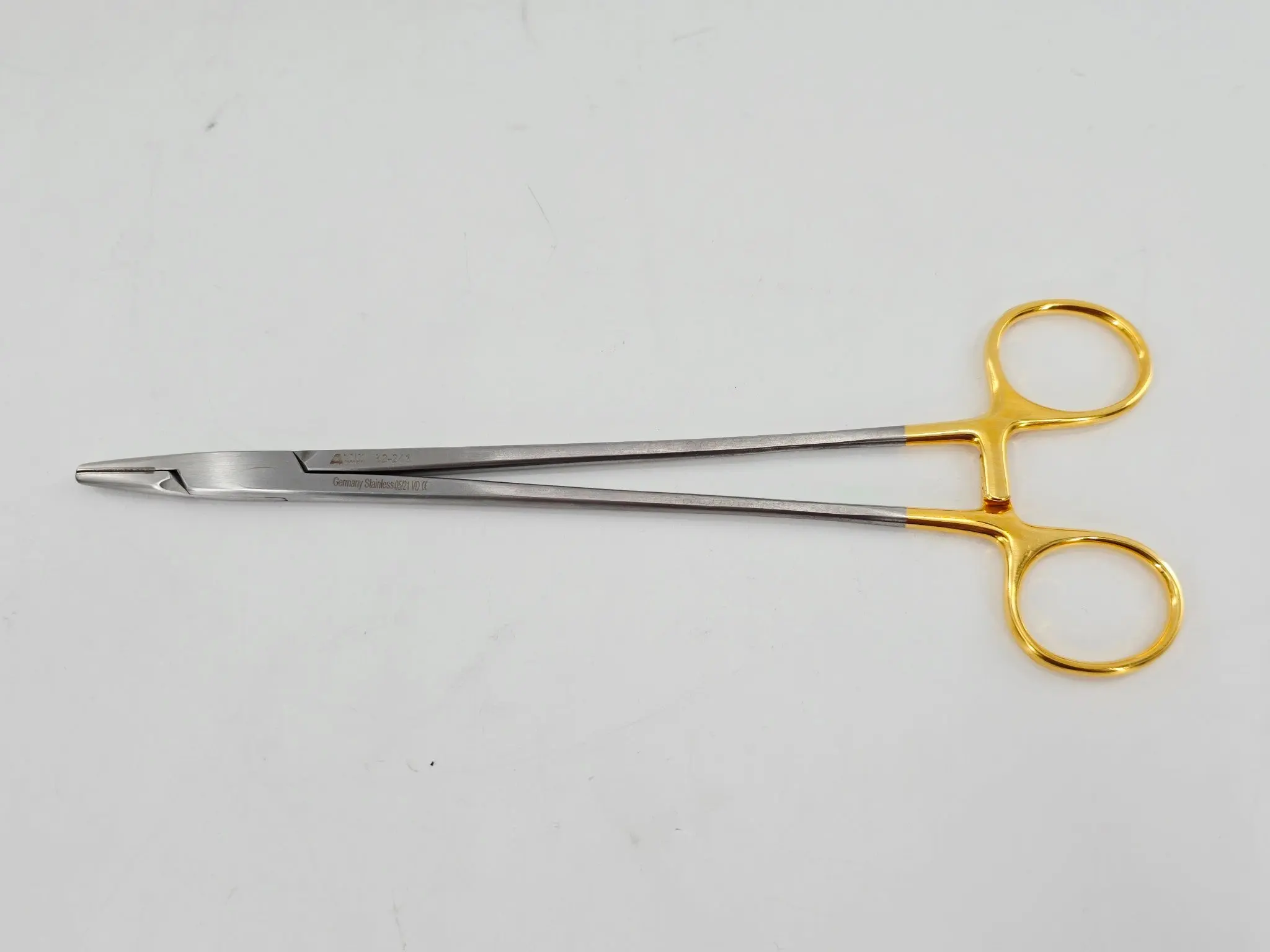 Ambler Surgical 52-241 Mayo-Hegar Needle Holder w/ TC Inserts Straight 9" - Image 2