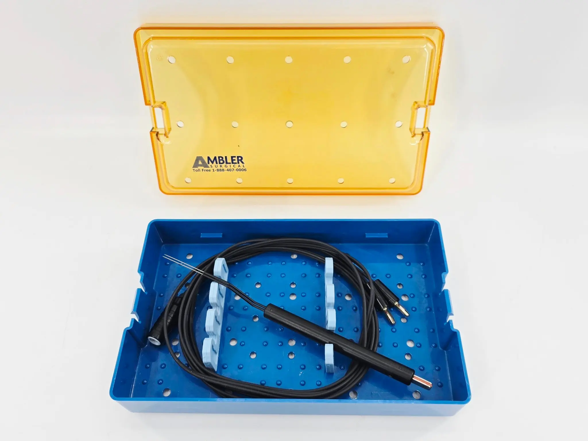 Ambler Surgical EL-5970 Dennis Bipolar Submucosal Turbinate Probe w/ Cord & Case - Image 2