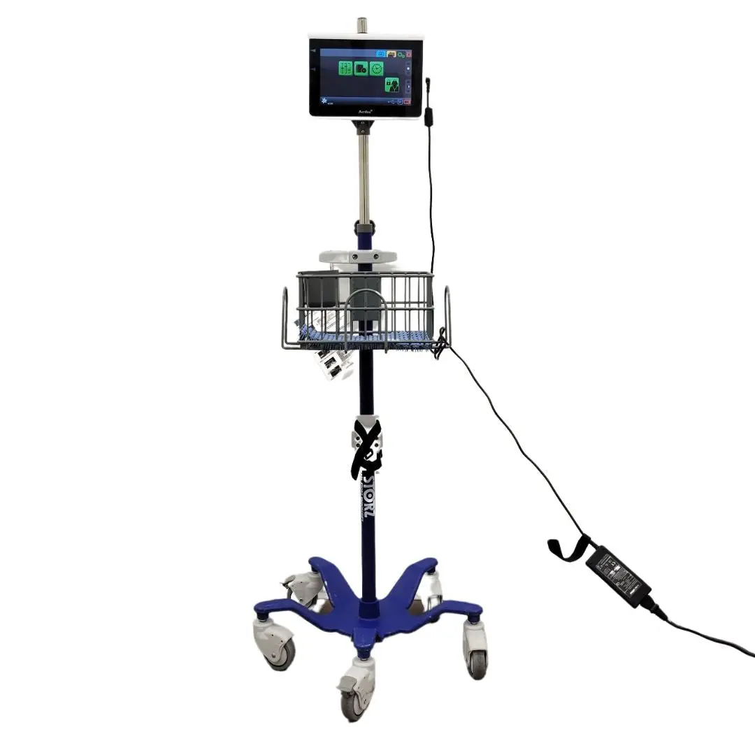 Ambu FMP030-REAM aView Pulmonary Endoscopy System w/ Power Adapter Rolling Stand