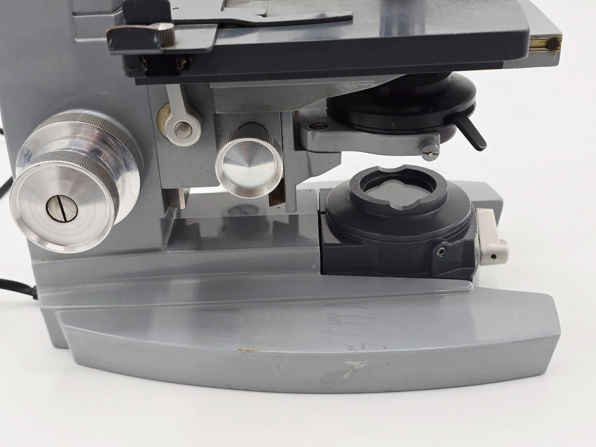 American Optical Spencer Binocular Compound Microscope 10X / 45X / 100X Oil - Image 5