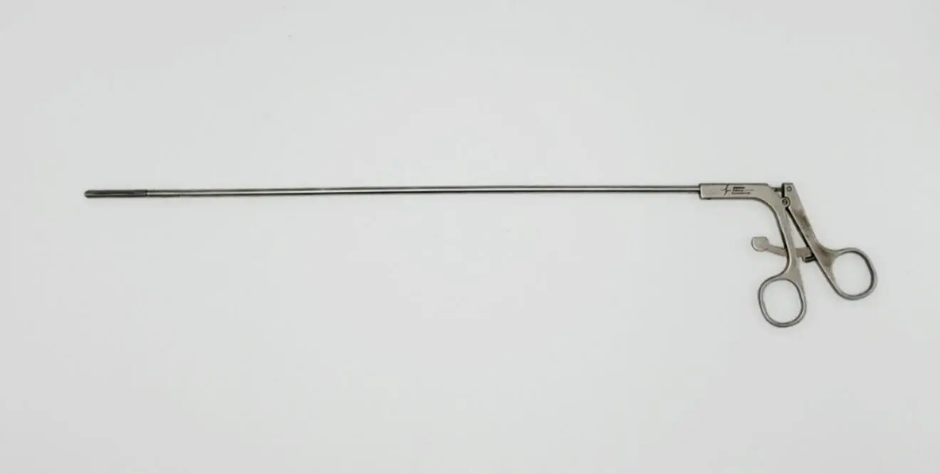 American Surgical Dorsey Intestinal Forceps 5mm Rachet Handle 18-1/2" - Image 2