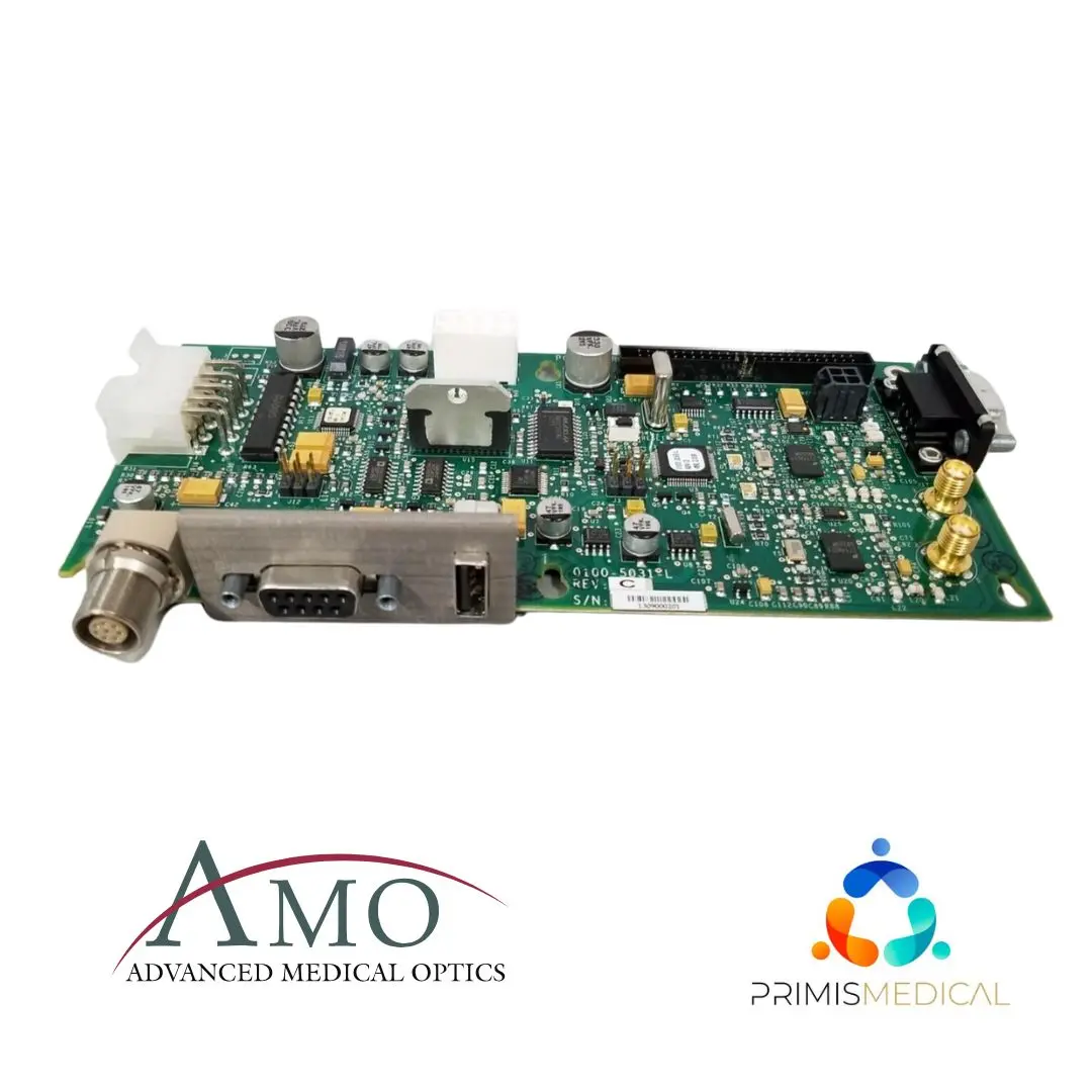AMO 0100-5031-L Signature Phaco Unit PCBA Rear Panel Connector Board