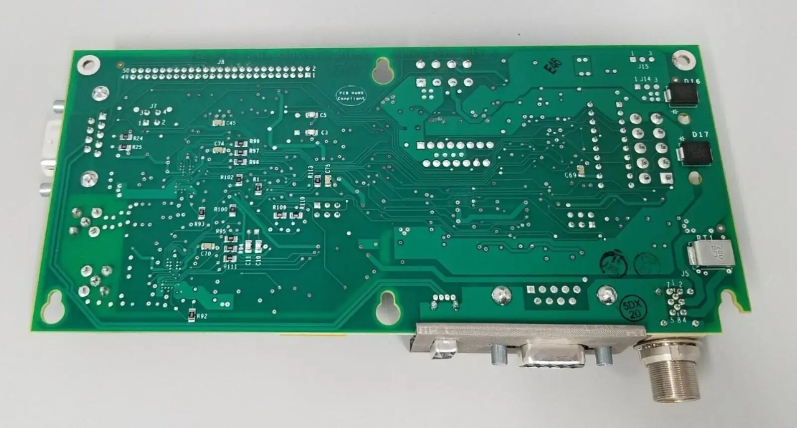 AMO 0100-5031-L Signature Phaco Unit PCBA Rear Panel Connector Board - Image 4