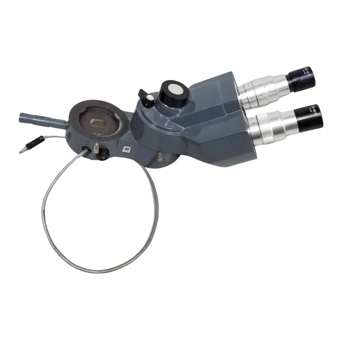 AO Scientific Microstar Surgical Microscope Binocular Head w/ 10 x W.F AO 180