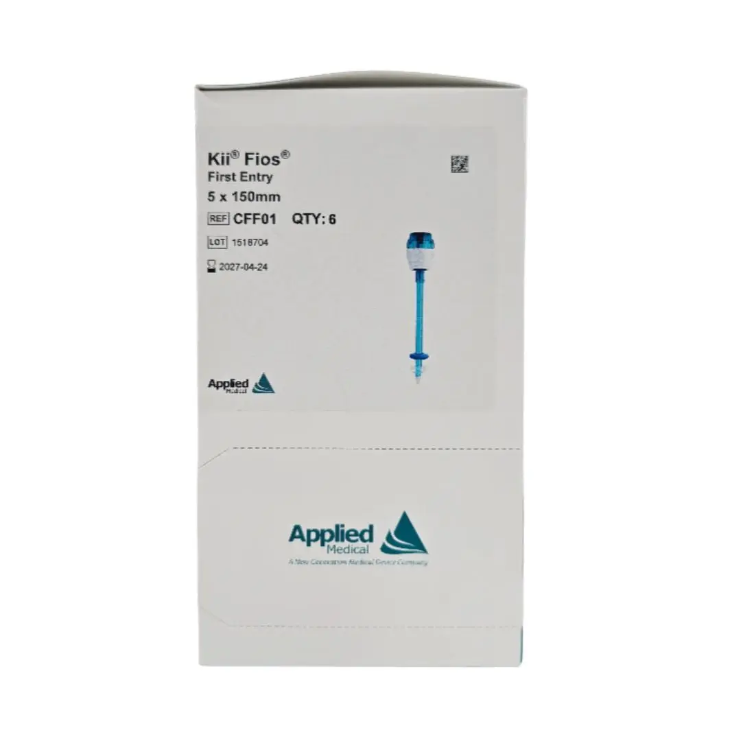 Applied Medical CFF01 Kii Fios First Entry Obturators w/ Advanced Fixation Sleeves 5 x 150mm BX/6