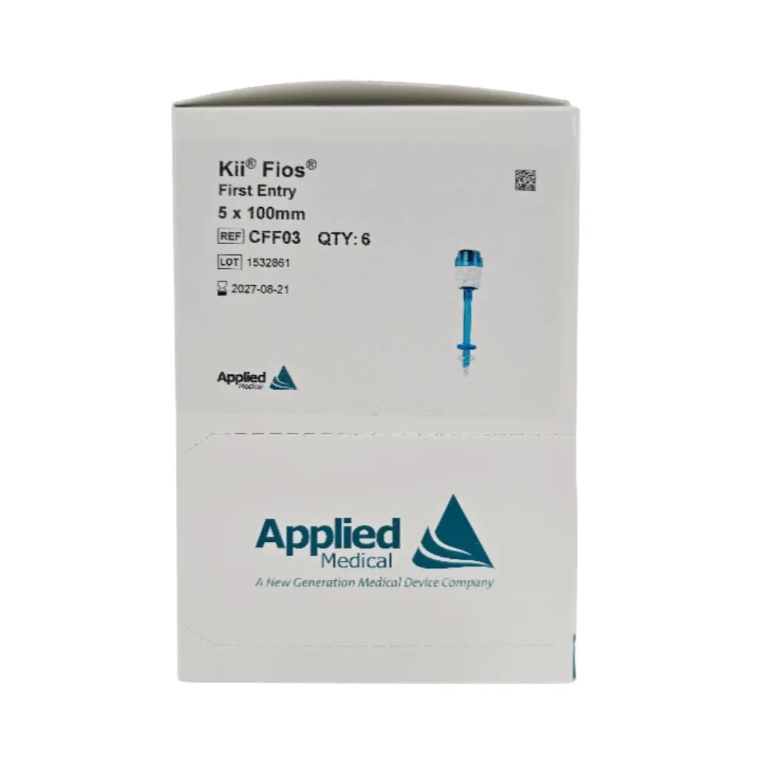 Applied Medical CFF03 Kii Fios First Entry Obturators w/ Advanced Fixation Sleeves 5 x 100mm BX/6