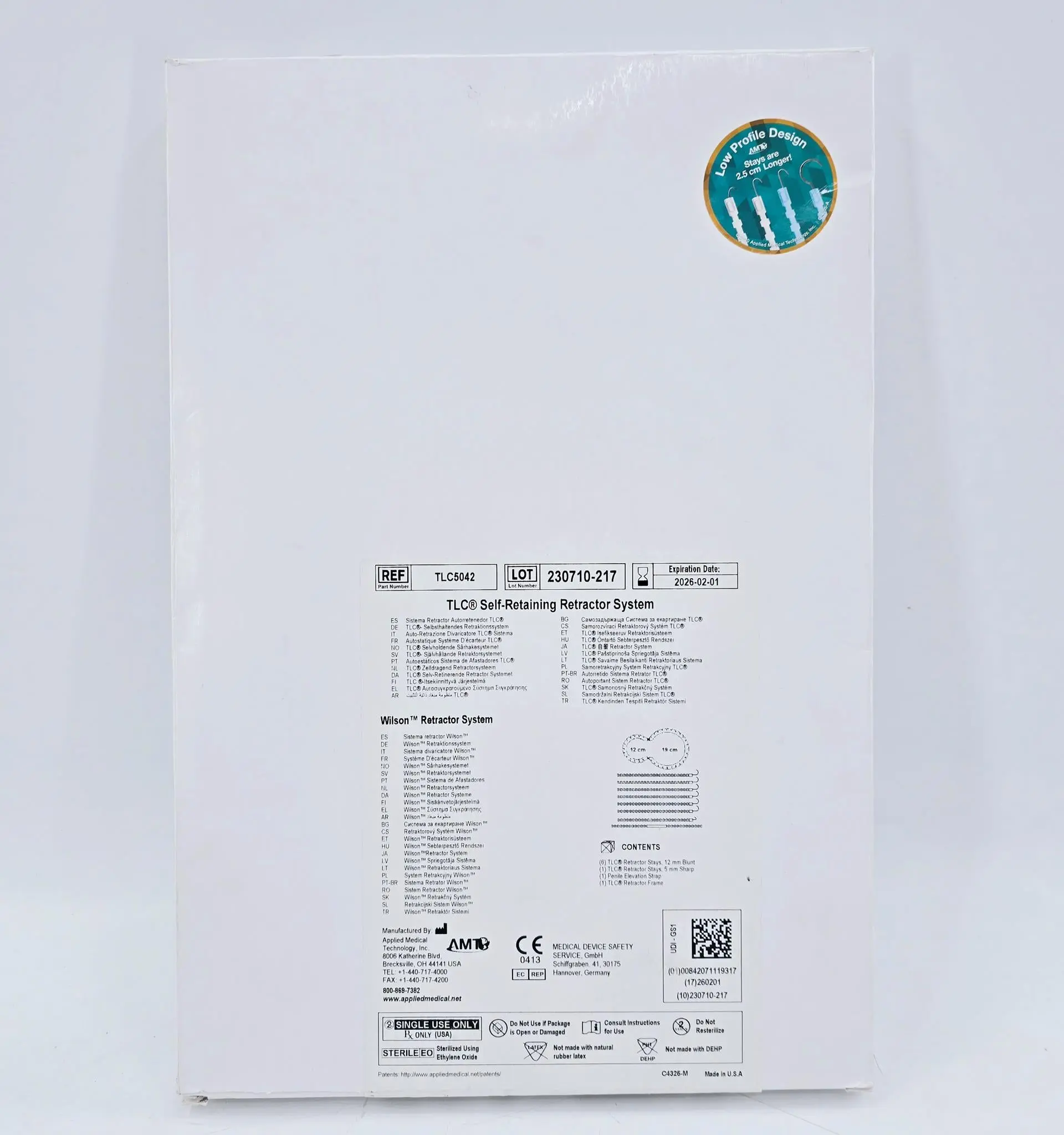 Applied Medical TLC5042 TLC Self Retaining Retractor System Wilson Penile Implantation System - Image 2