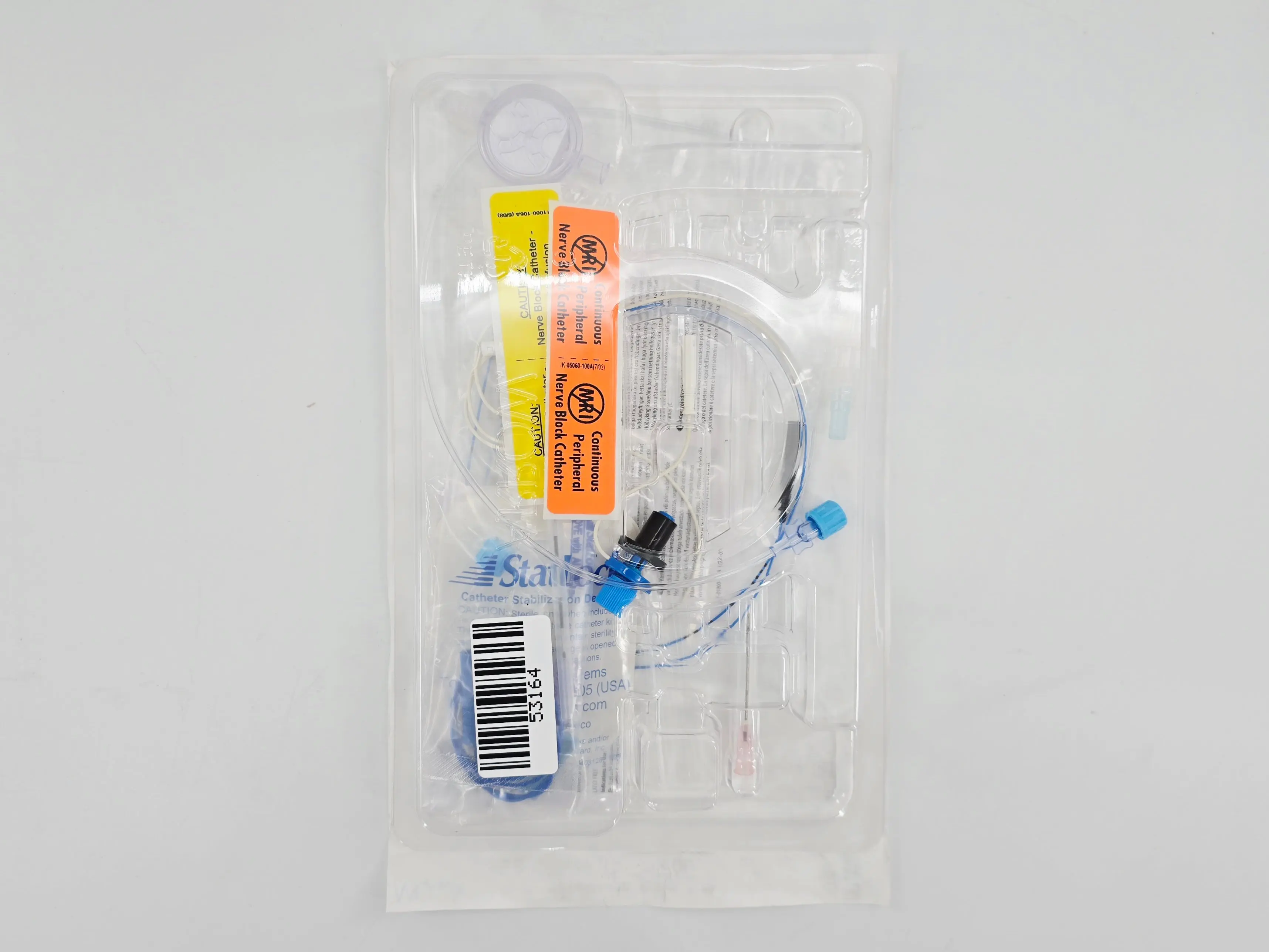 Arrow AB-20608-S StimuCath Continuous Peripheral Nerve Block Set 20Ga.x60cm 18Ga.x8cm - Image 3