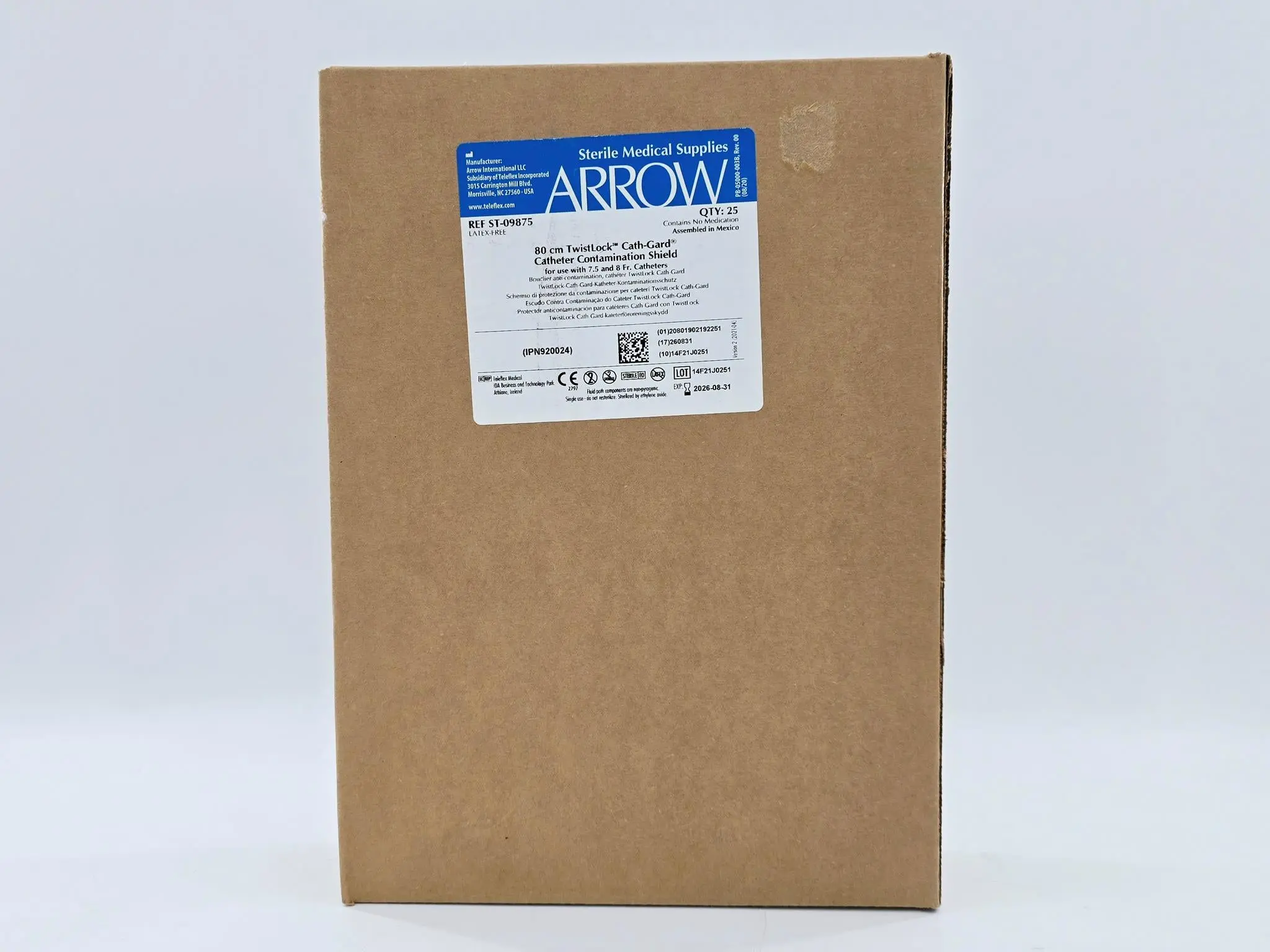 Arrow ST-09875 80cm TwistLock Cath-Gard Catheter Contamination Shield Box of 25 - Image 3