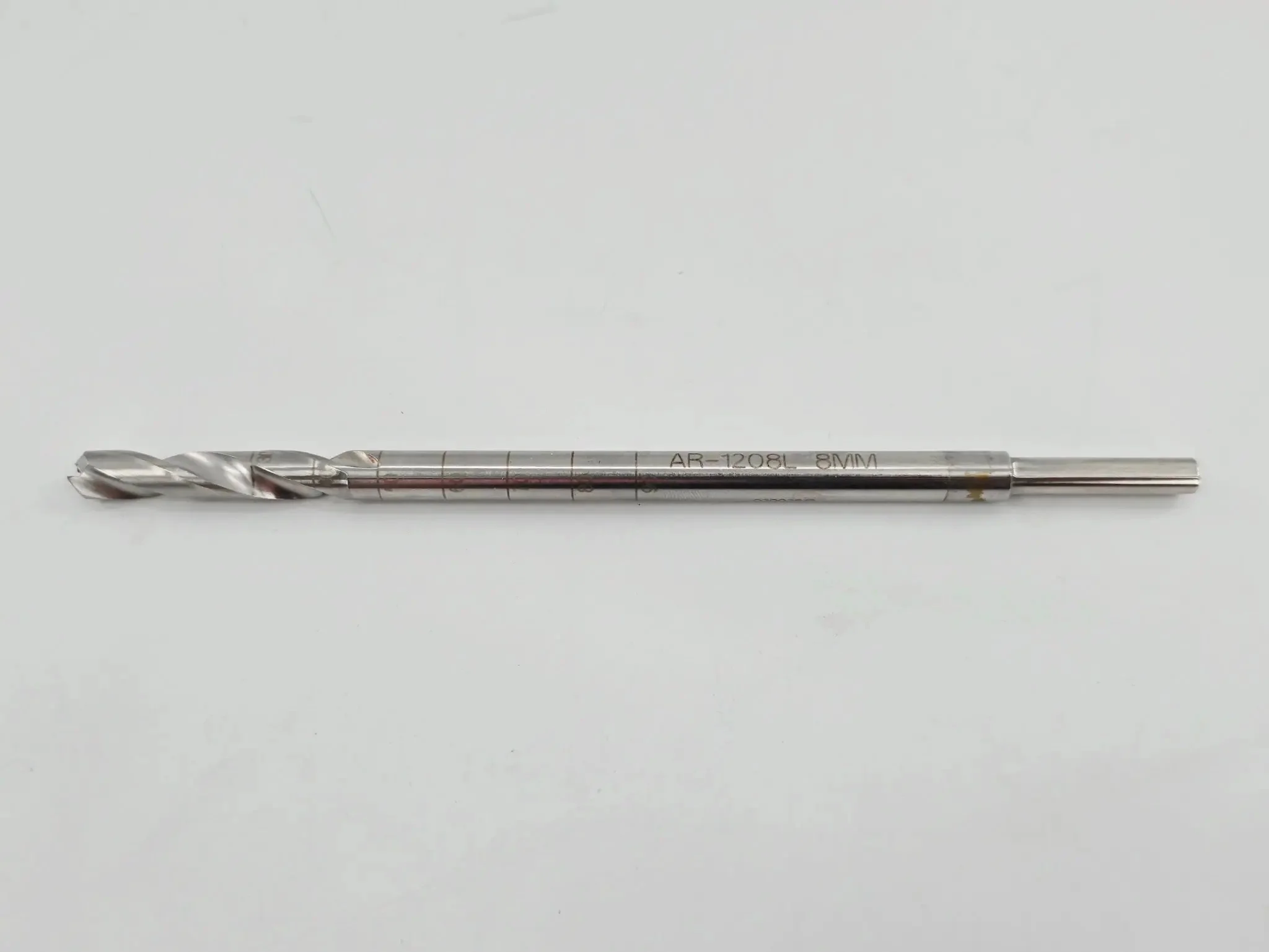 Arthrex AR-1208L Cannulated Drill Bit 8mm Orthopedic 7" - Image 2