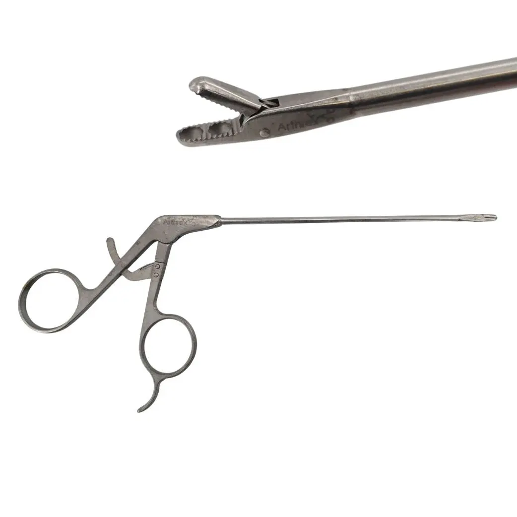 Arthrex AR-12500SR 3.4mm Arthroscopy Grasper Straight Blunt w/ SR Handle 9"