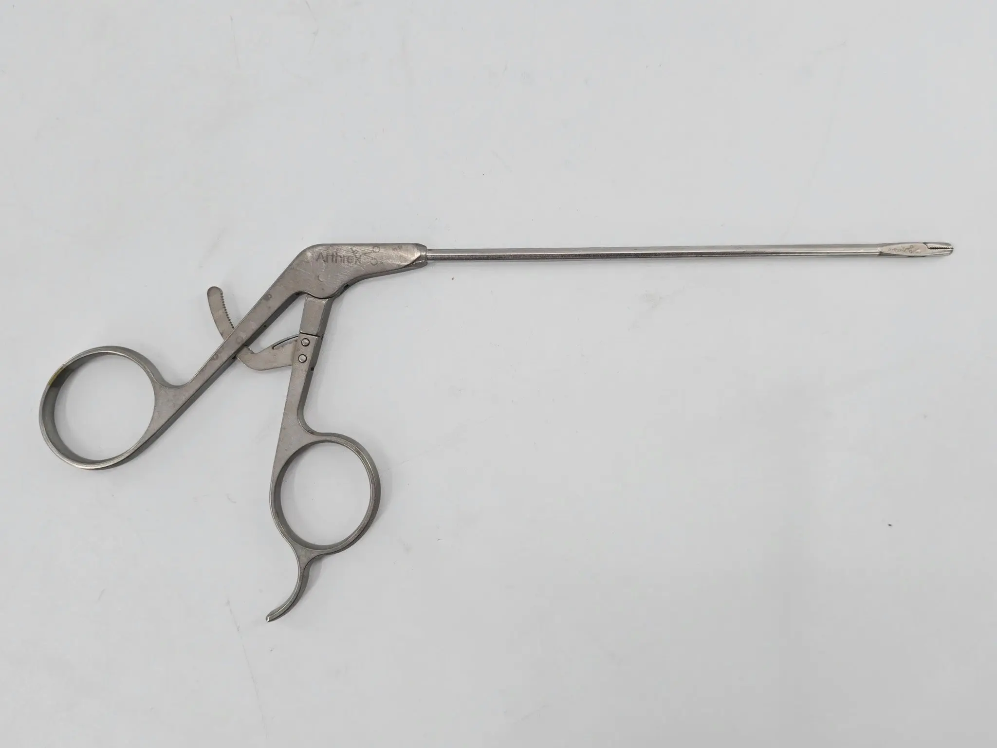 Arthrex AR-12500SR 3.4mm Arthroscopy Grasper Straight Blunt w/ SR Handle 9" - Image 2