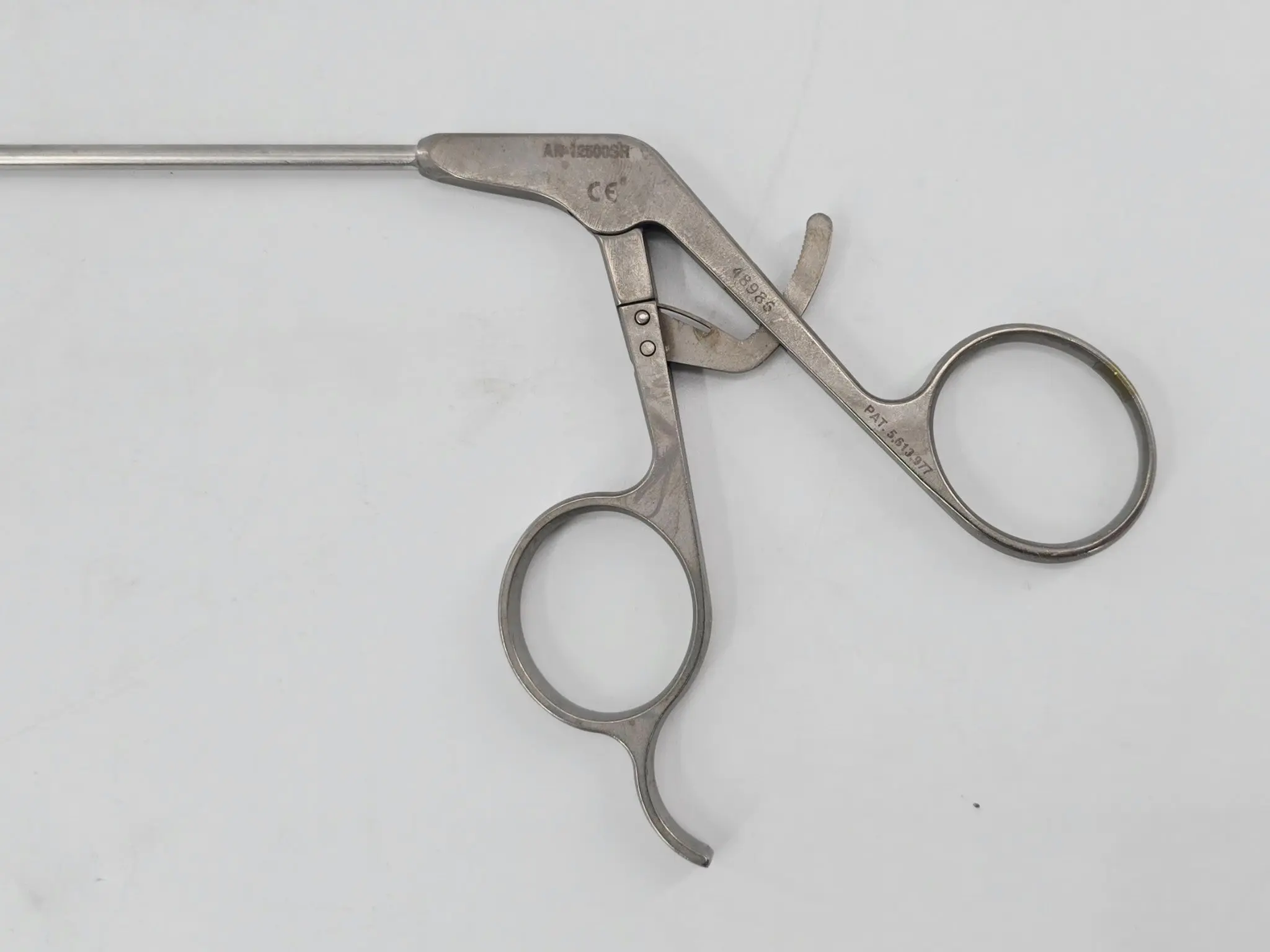 Arthrex AR-12500SR 3.4mm Arthroscopy Grasper Straight Blunt w/ SR Handle 9" - Image 3