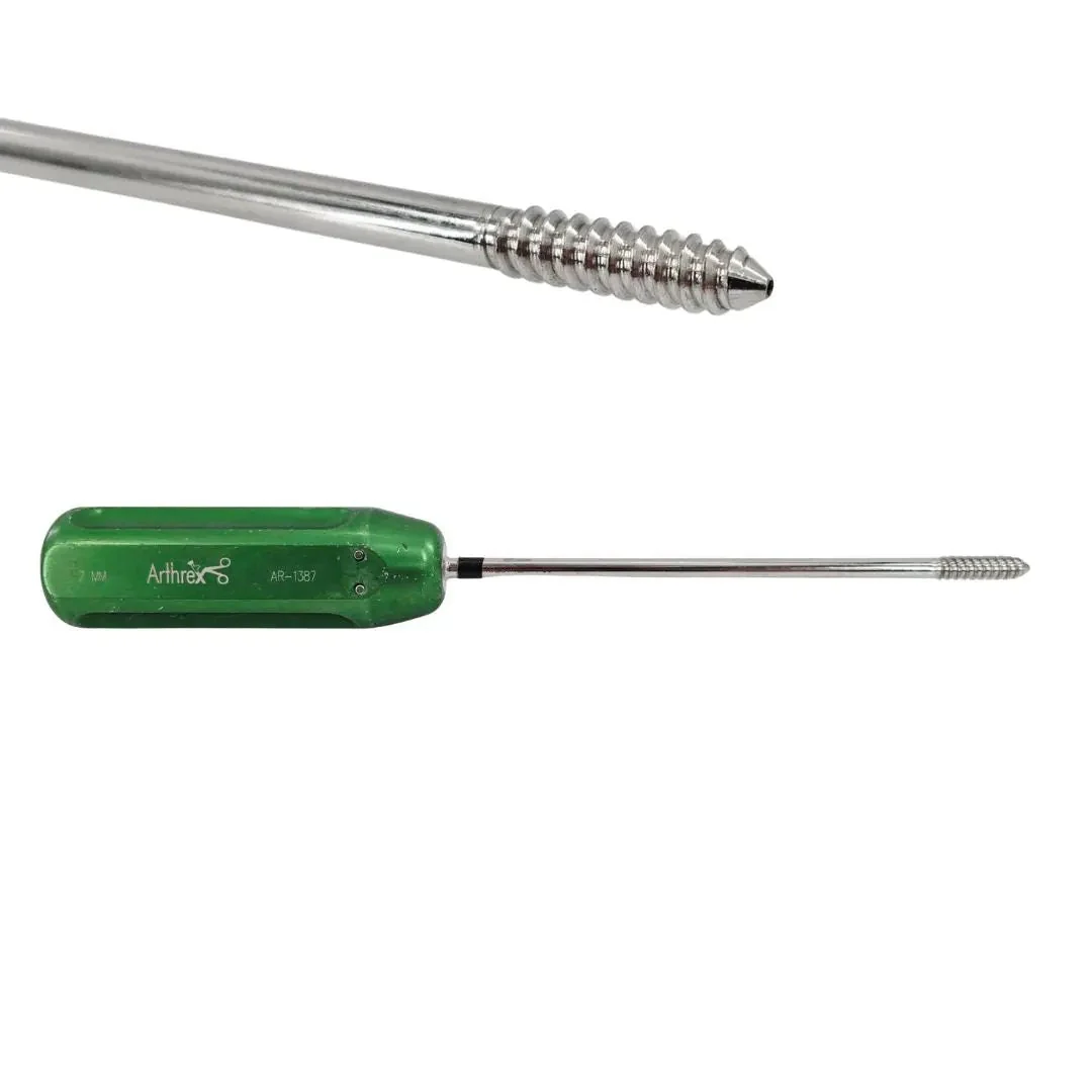 Arthrex AR-1387 Cannulated Bio-Screw Tap 7mm Orthopedic 9-3/4"