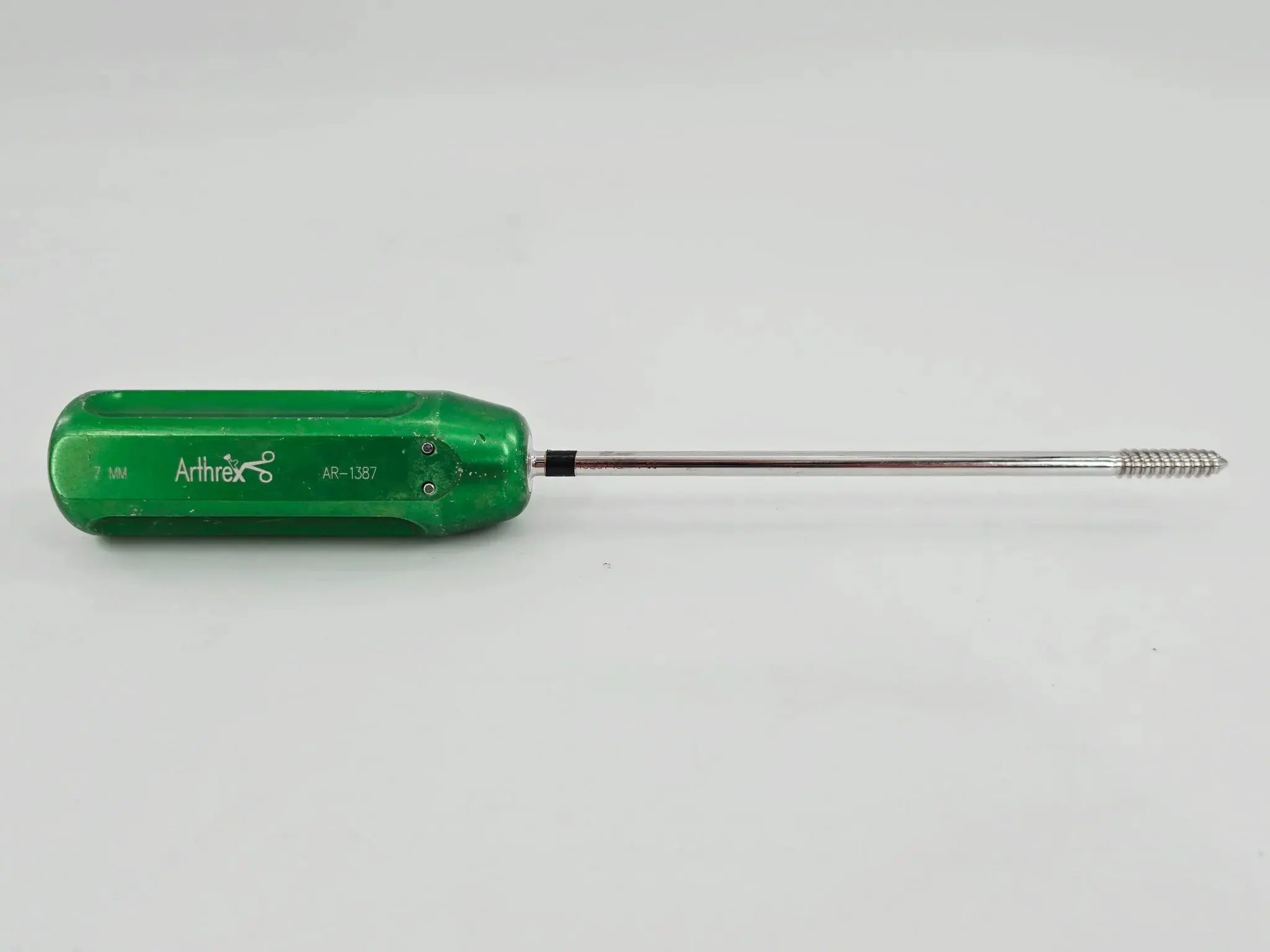Arthrex AR-1387 Cannulated Bio-Screw Tap 7mm Orthopedic 9-3/4" - Image 2