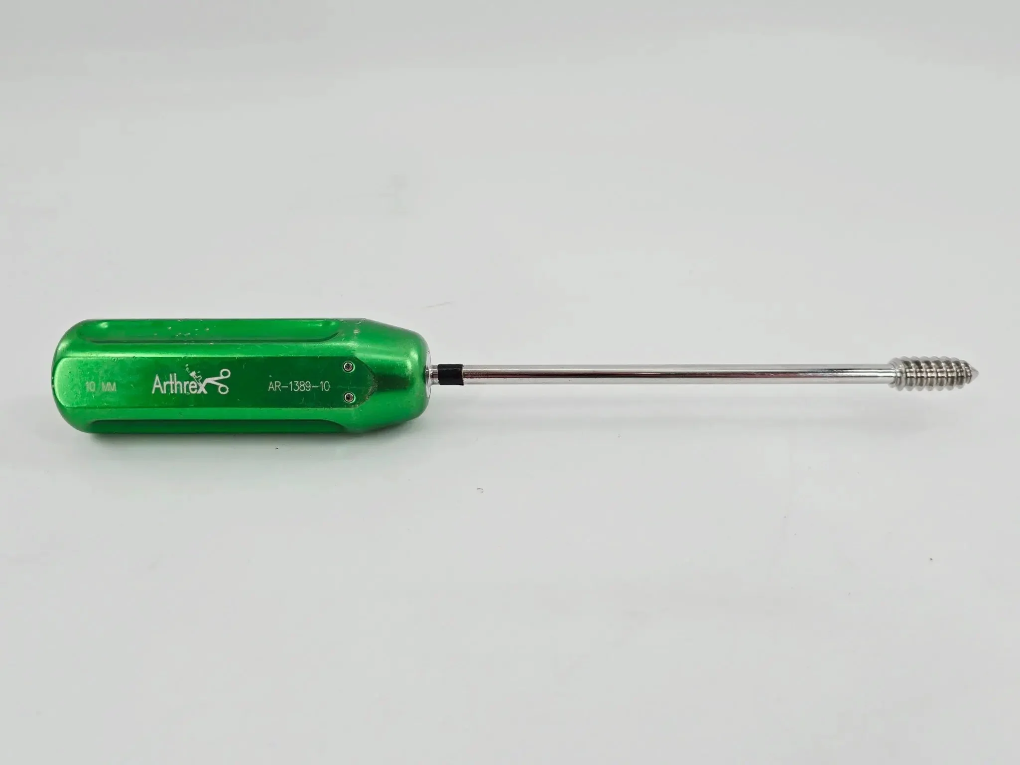 Arthrex AR-1389-10 Cannulated Bio-Screw Tap 10mm Orthopedic 9-3/4" - Image 2