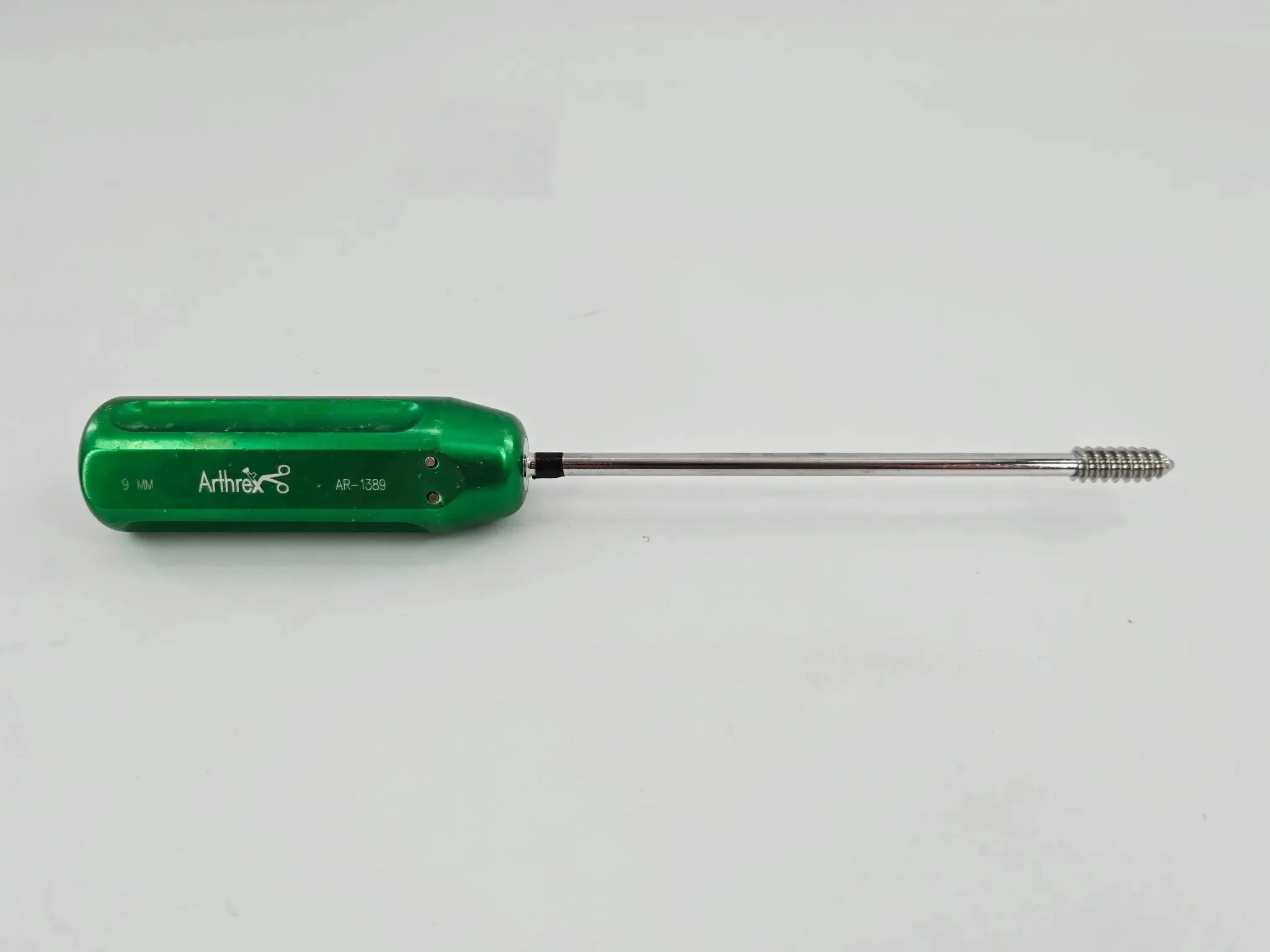 Arthrex AR-1389 Cannulated Bio-Screw Tap 9mm Orthopedic 9-3/4" - Image 2