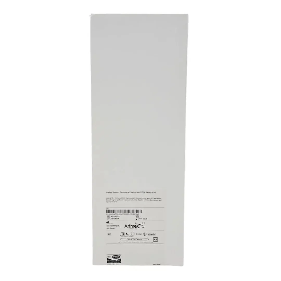 Arthrex AR-1593-P Implant System, Secondary Fixation w/ PEEK SwiveLock 4.75 x 19.1mm 1/EA