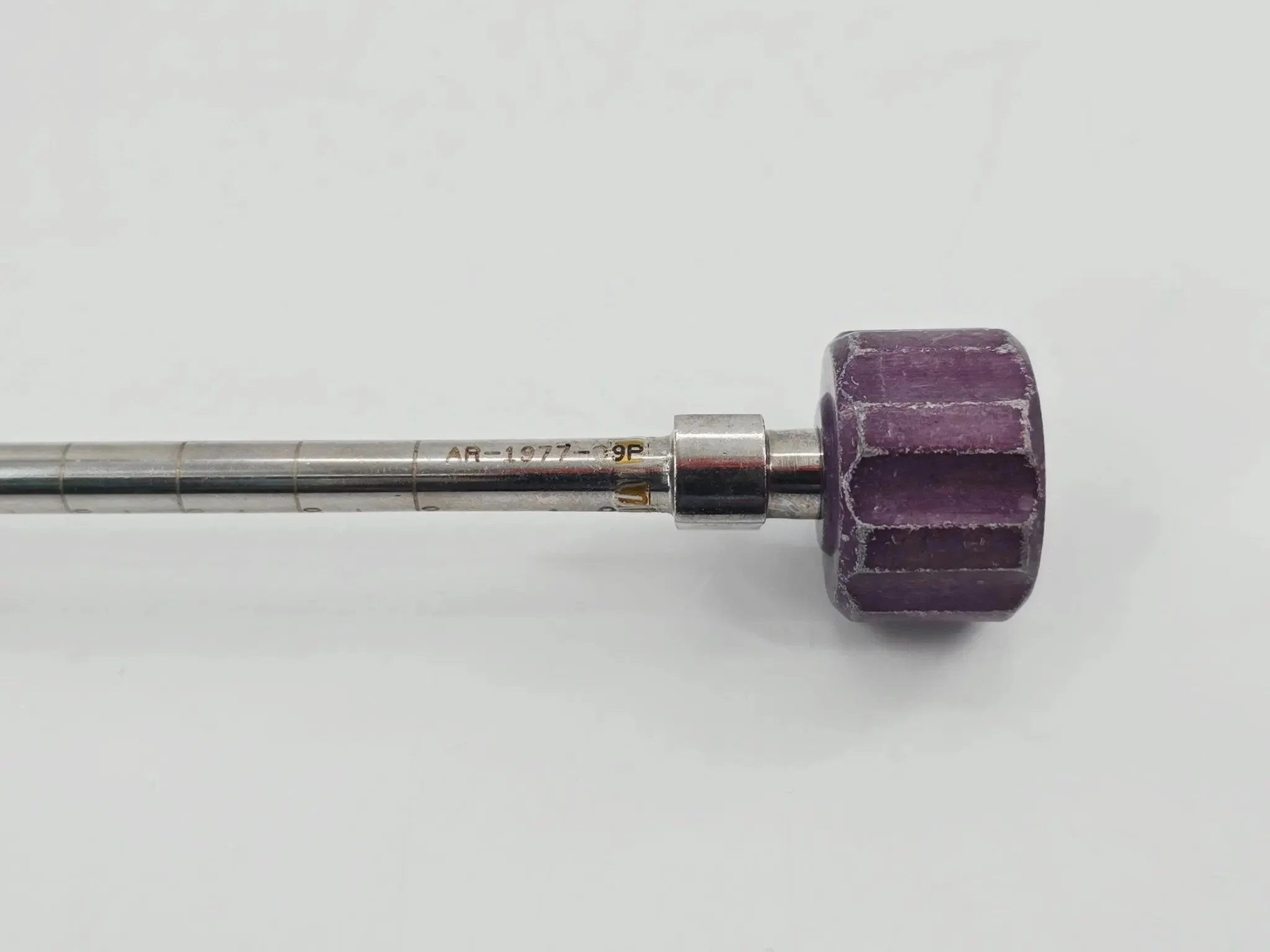 Arthrex AR-1977-09P TransFix II Tunnel Hook 9mm w/ Handle Arthroscopy 7-1/2" - Image 3