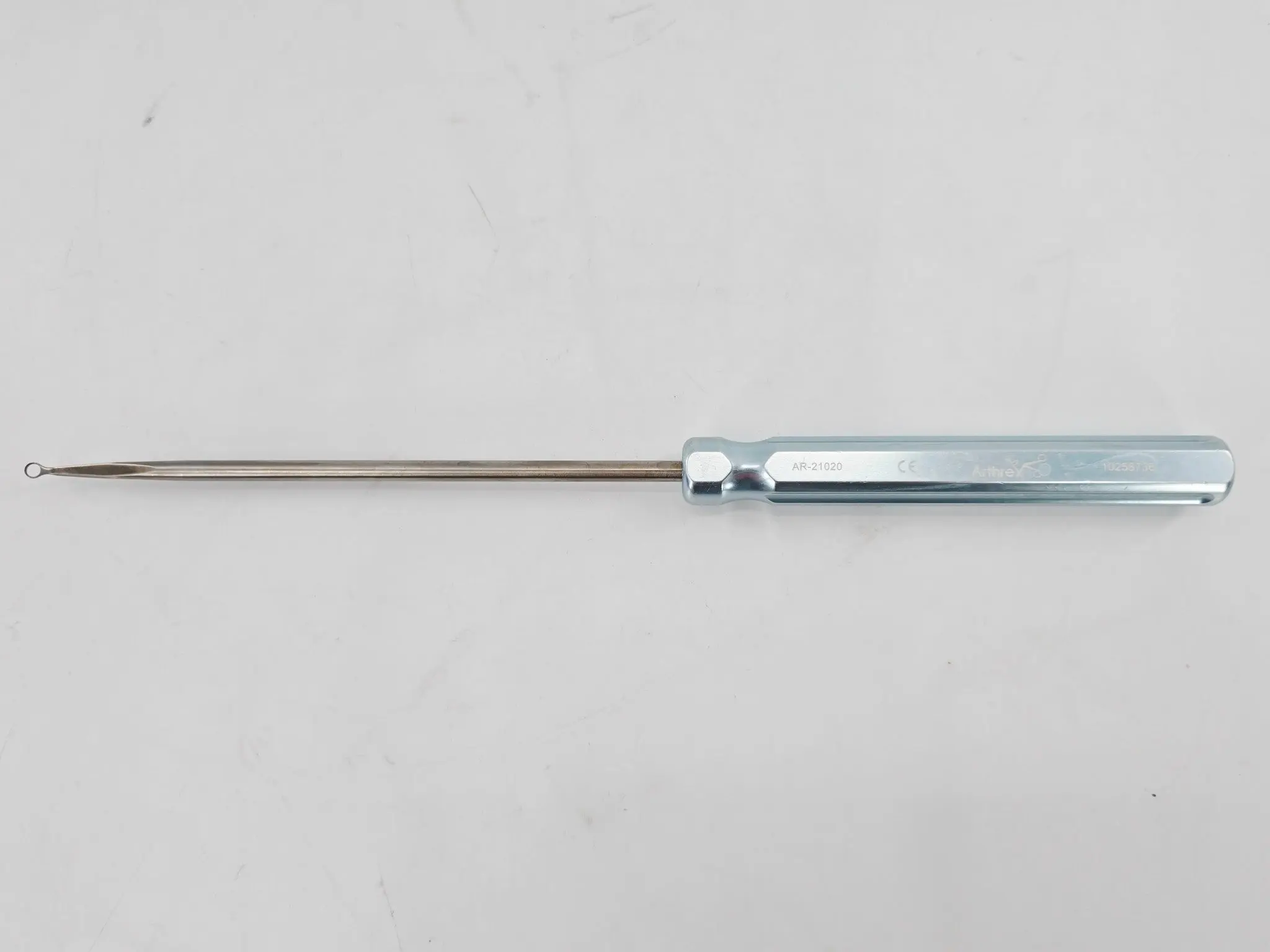 Arthrex AR-21020 3.4mm Ring Curette Both Sides Cut Orthopedic 10-1/2" - Image 2