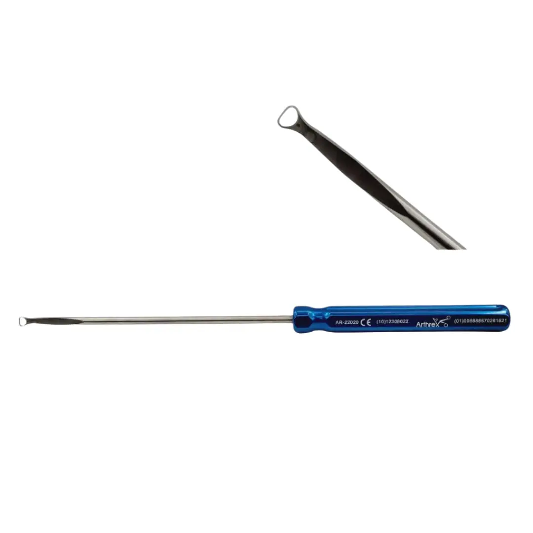 Arthrex AR-22020 D-Curette Both Sides Cut 5.4 x 150mm Arthroscopy 10-3/4"