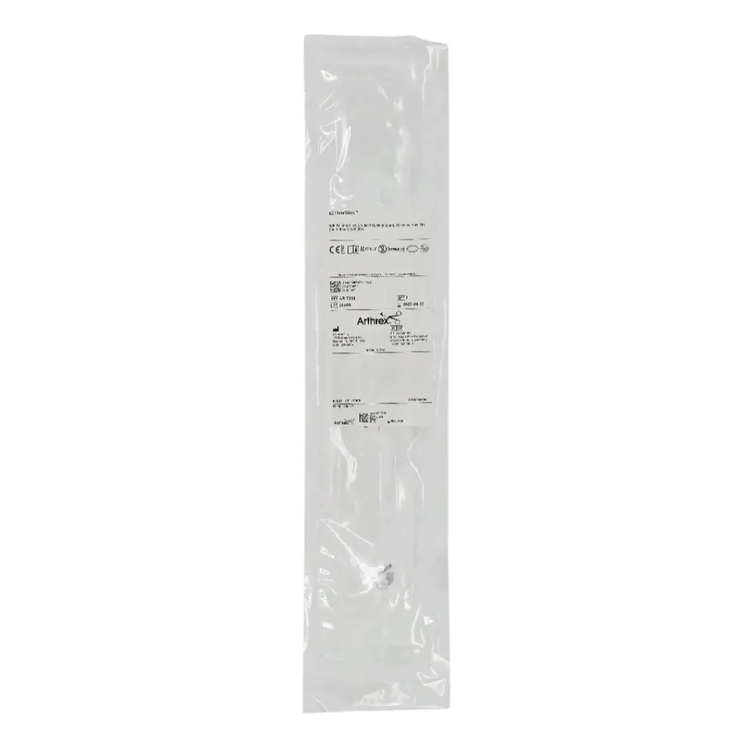 Arthrex AR-7209 #2 FiberStick #2 FiberWire 50" (Blue) one end stiffened 12" 1/EA
