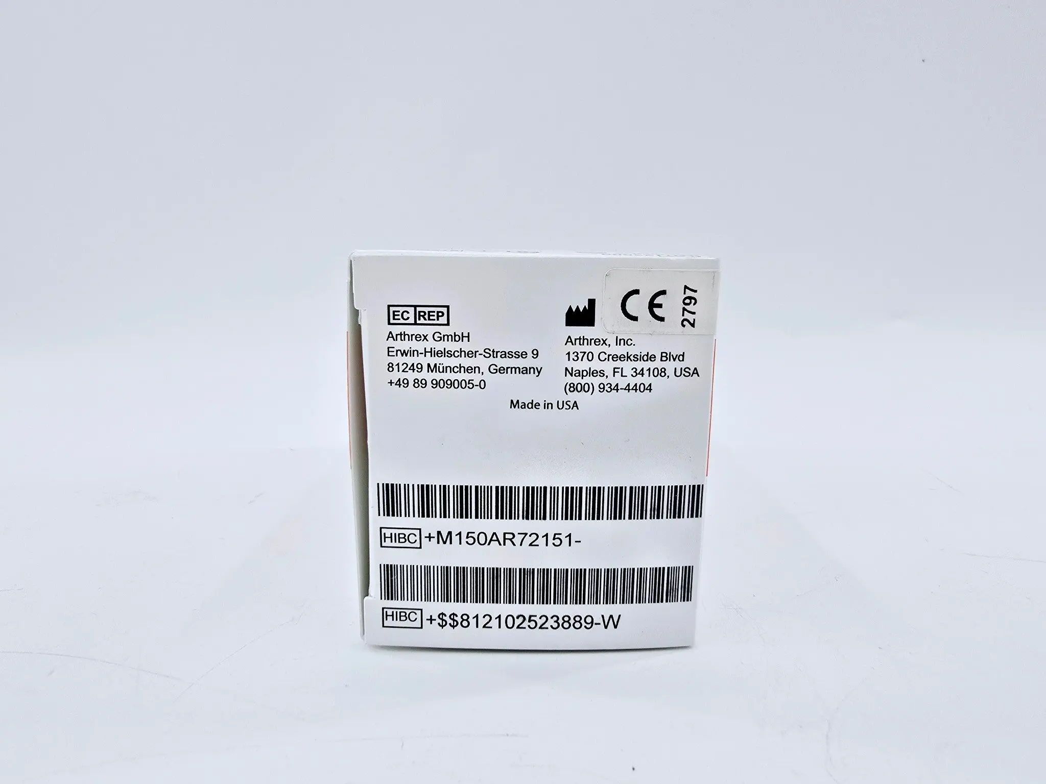 Arthrex AR-7215 FiberWire 5 WHITE BRAIDED 1X38" Box of 12 - Image 3