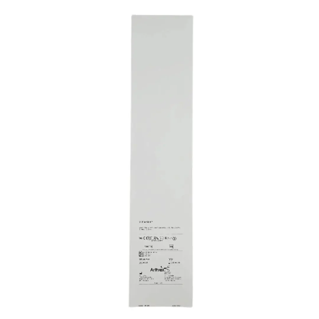 Arthrex AR-7222 2-0 FiberStick 2-0 FiberWire 50" (blue) one end stiffened 12" BX/5