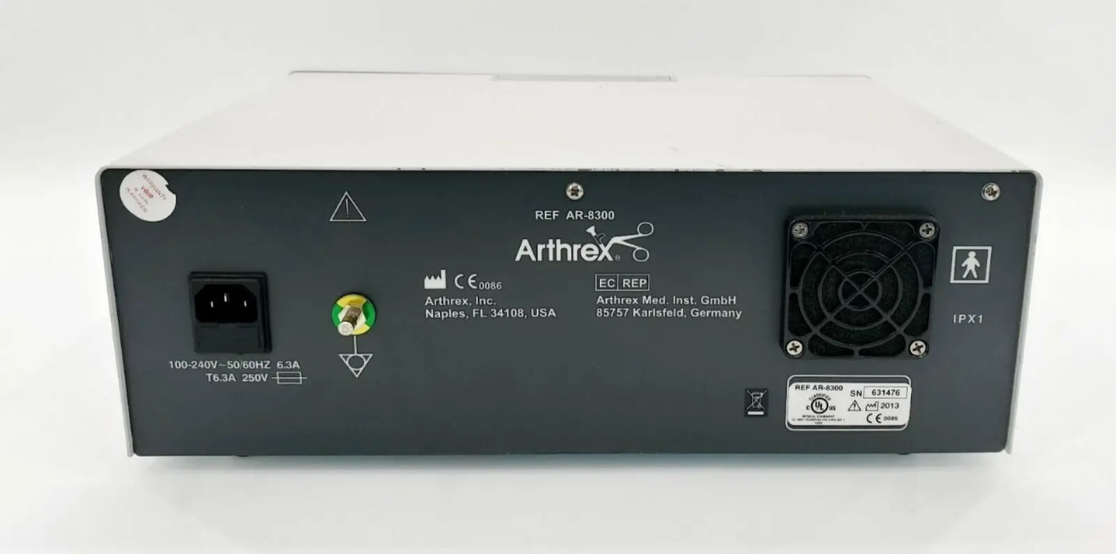 Arthrex AR-8300 APS II Arthroscopy Shaver System Control Console Ver. 5.12.00 - Image 4