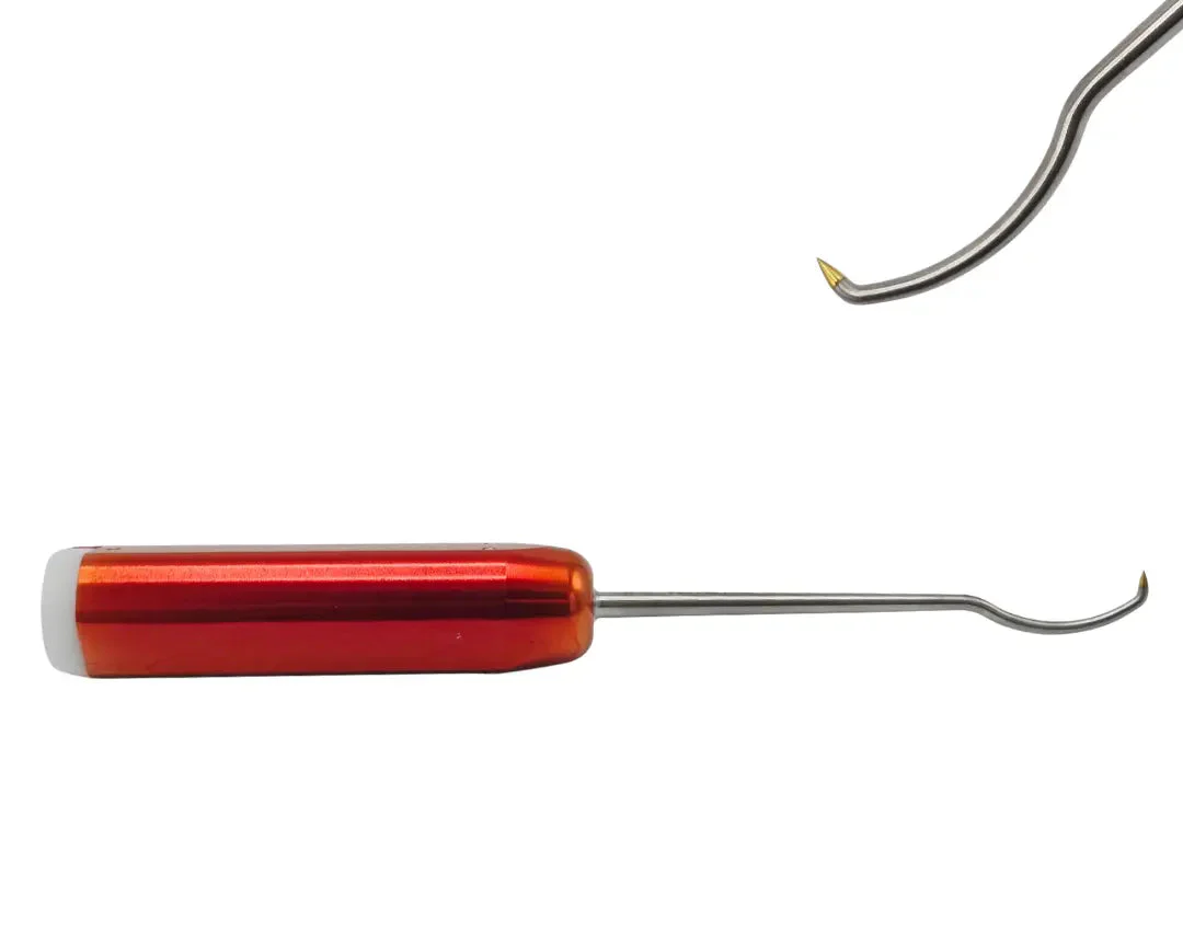 Arthrex AR-8671 Chondral Pick Concave 90° Tip 220mm Shaft Surgical Instrument