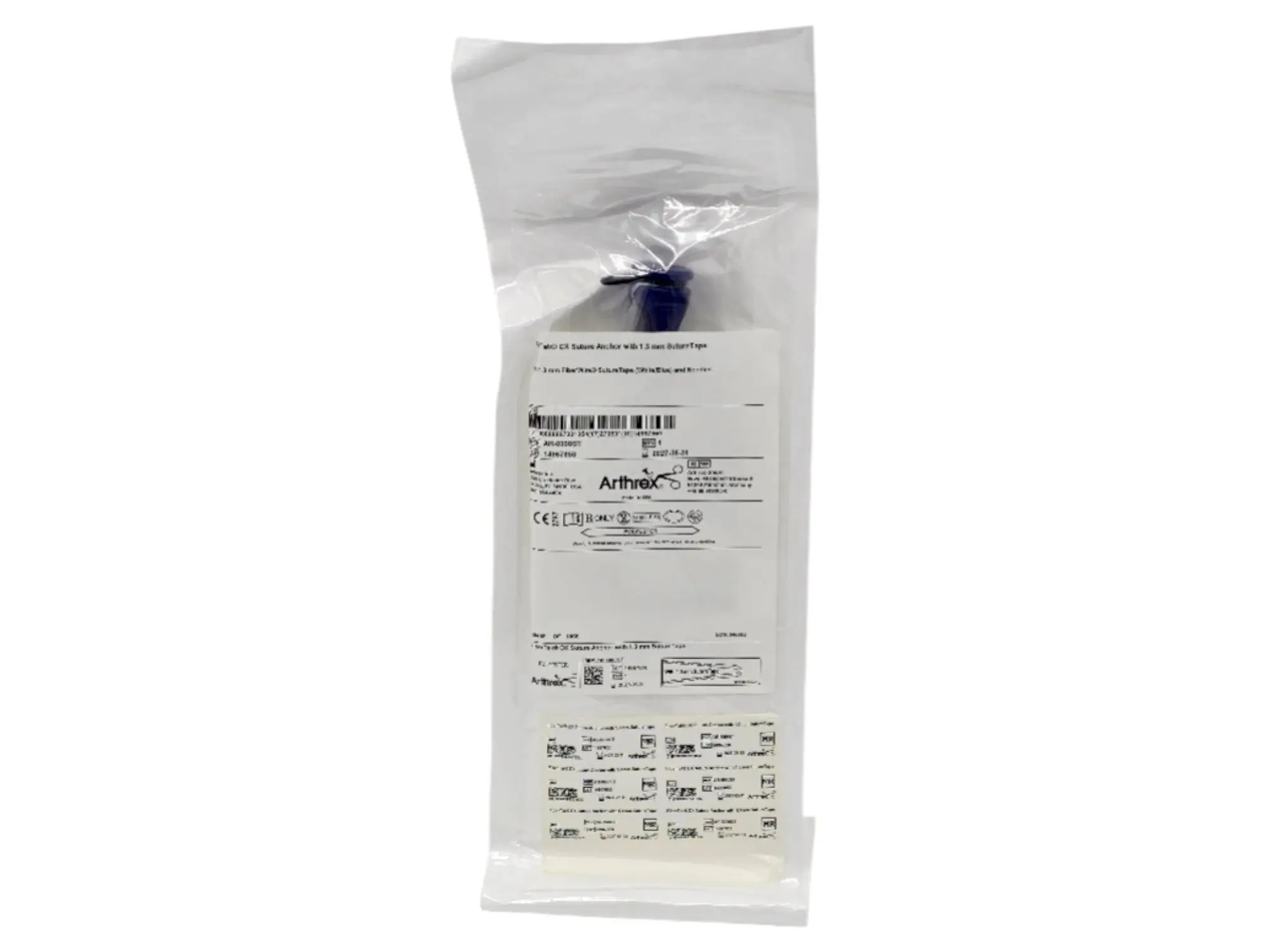 Arthrex AR-8990ST FiberTak DX Suture Anchor 1.3 mm SutureTape w/ Needles EA