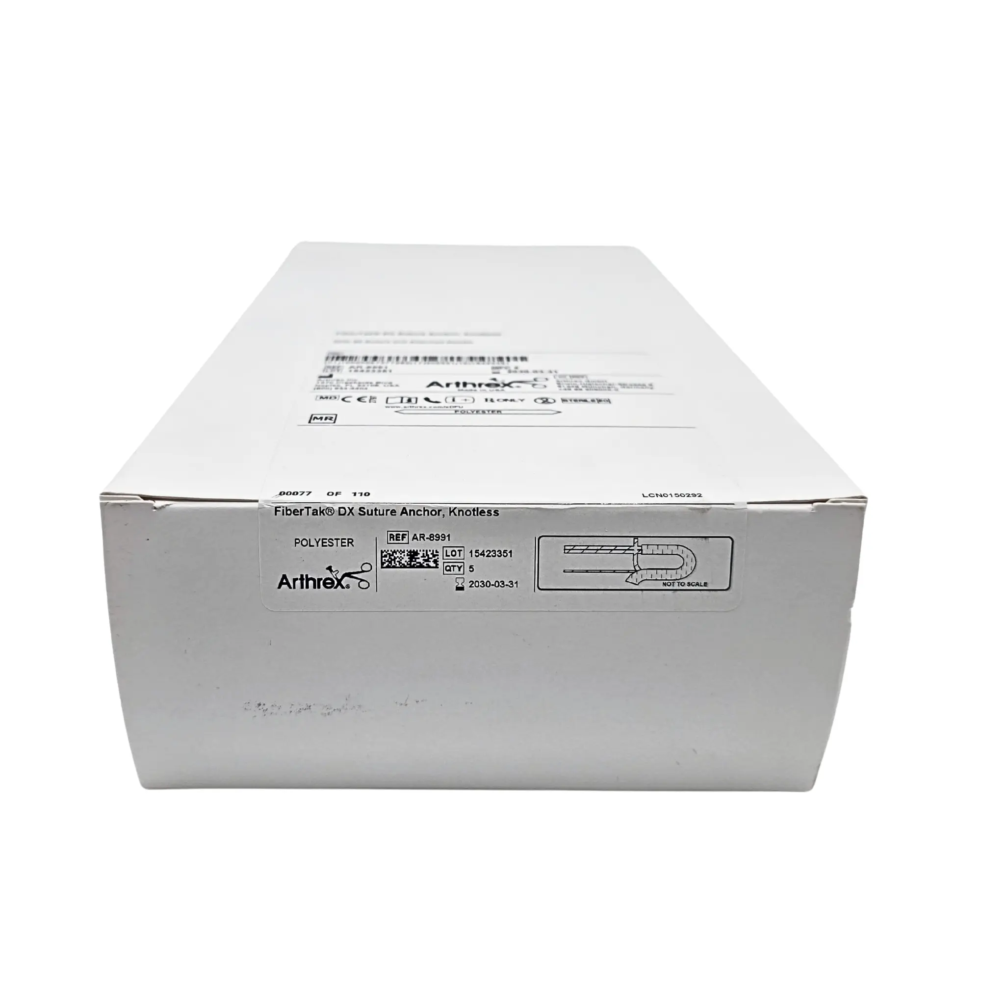 Arthrex AR-8991 RetroConstruction Drill Guide - C-Ring Aiming Device for ACL/PCL Reconstruction – New OEM Packaging - Image 2