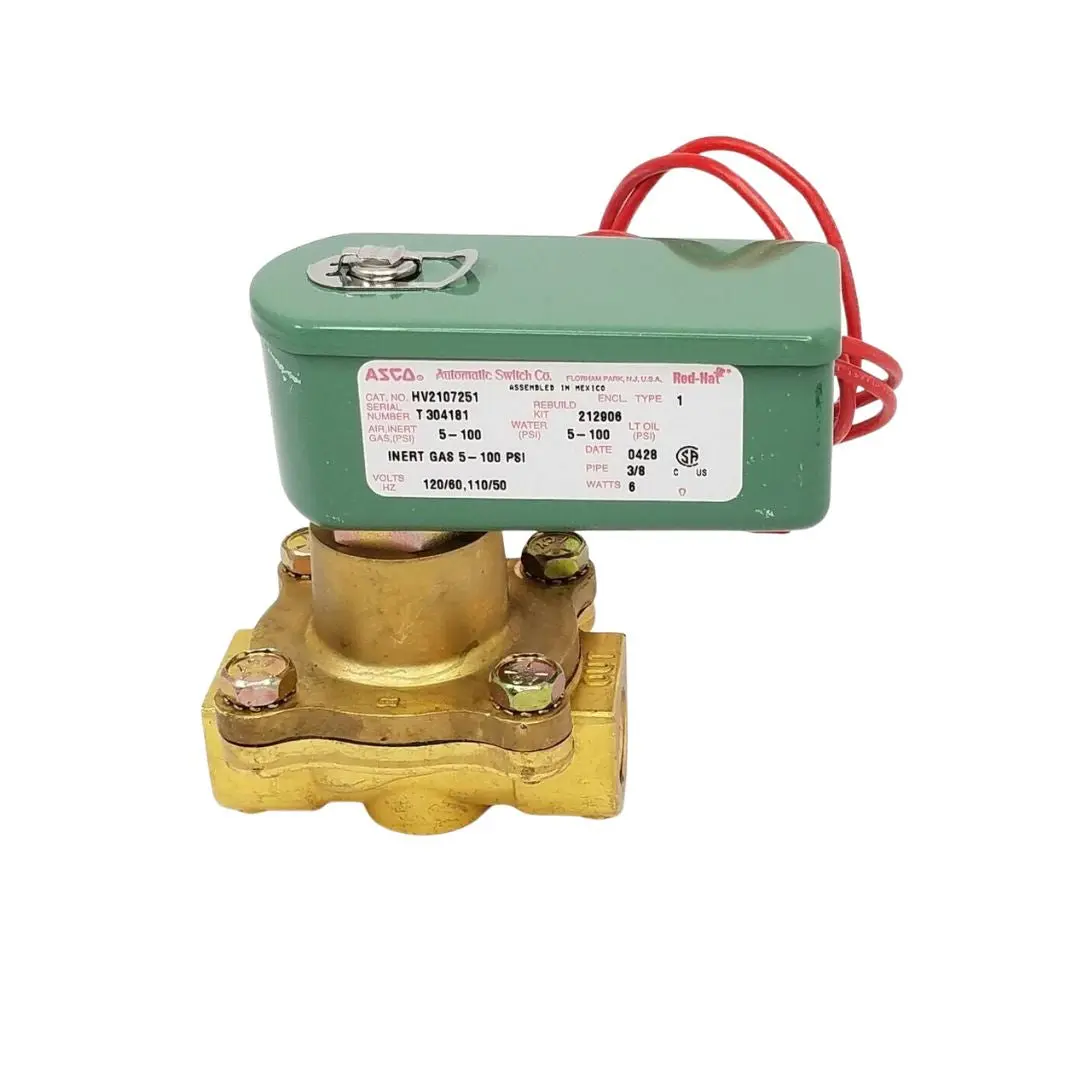 Asco P83263-002 4-Way Solenoid Valve 3/8" NPT