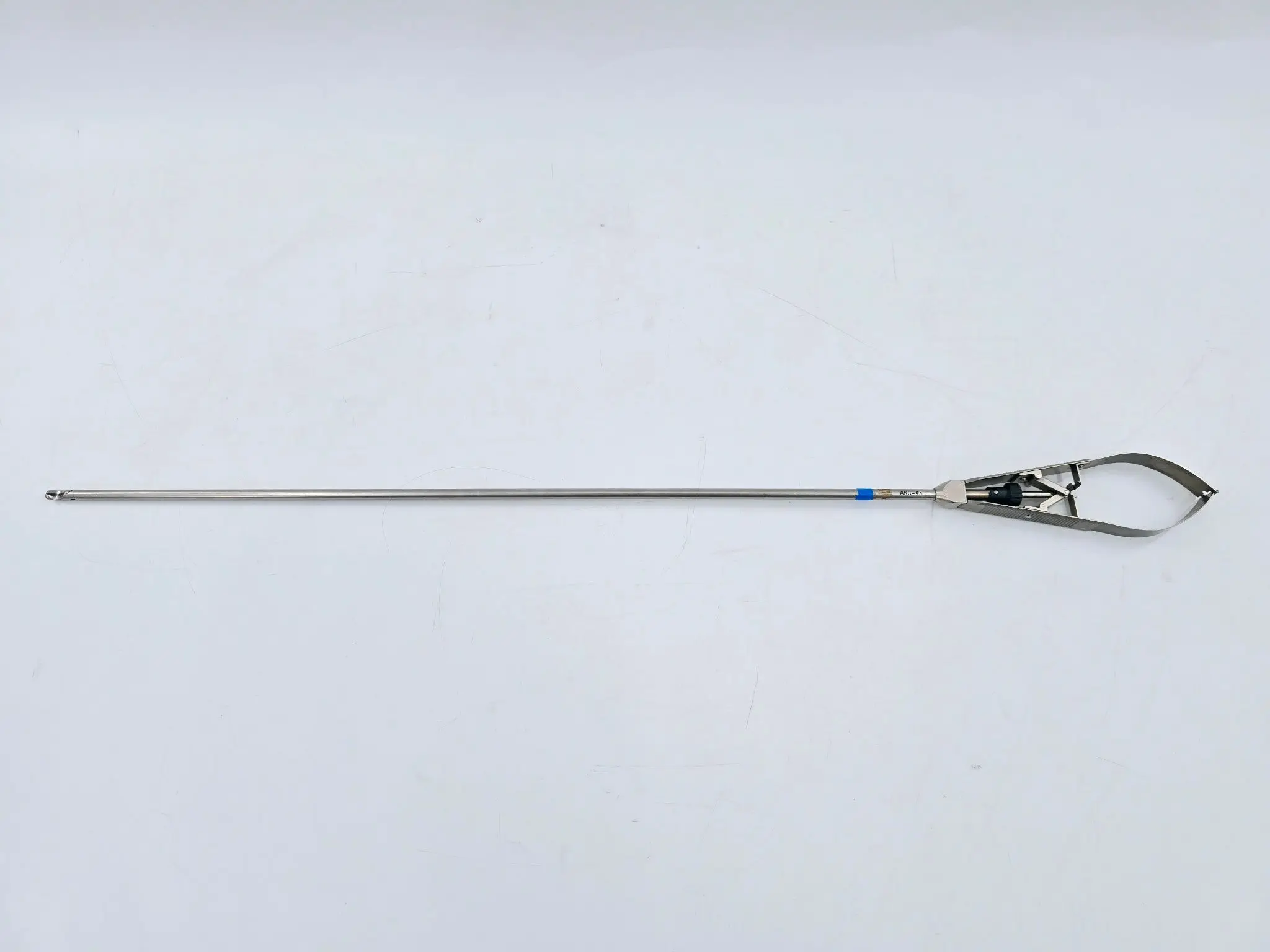 Aslan Medical ANC-45 Laparoscopic Needle Holder Grasper Curved Locking 21" - Image 2