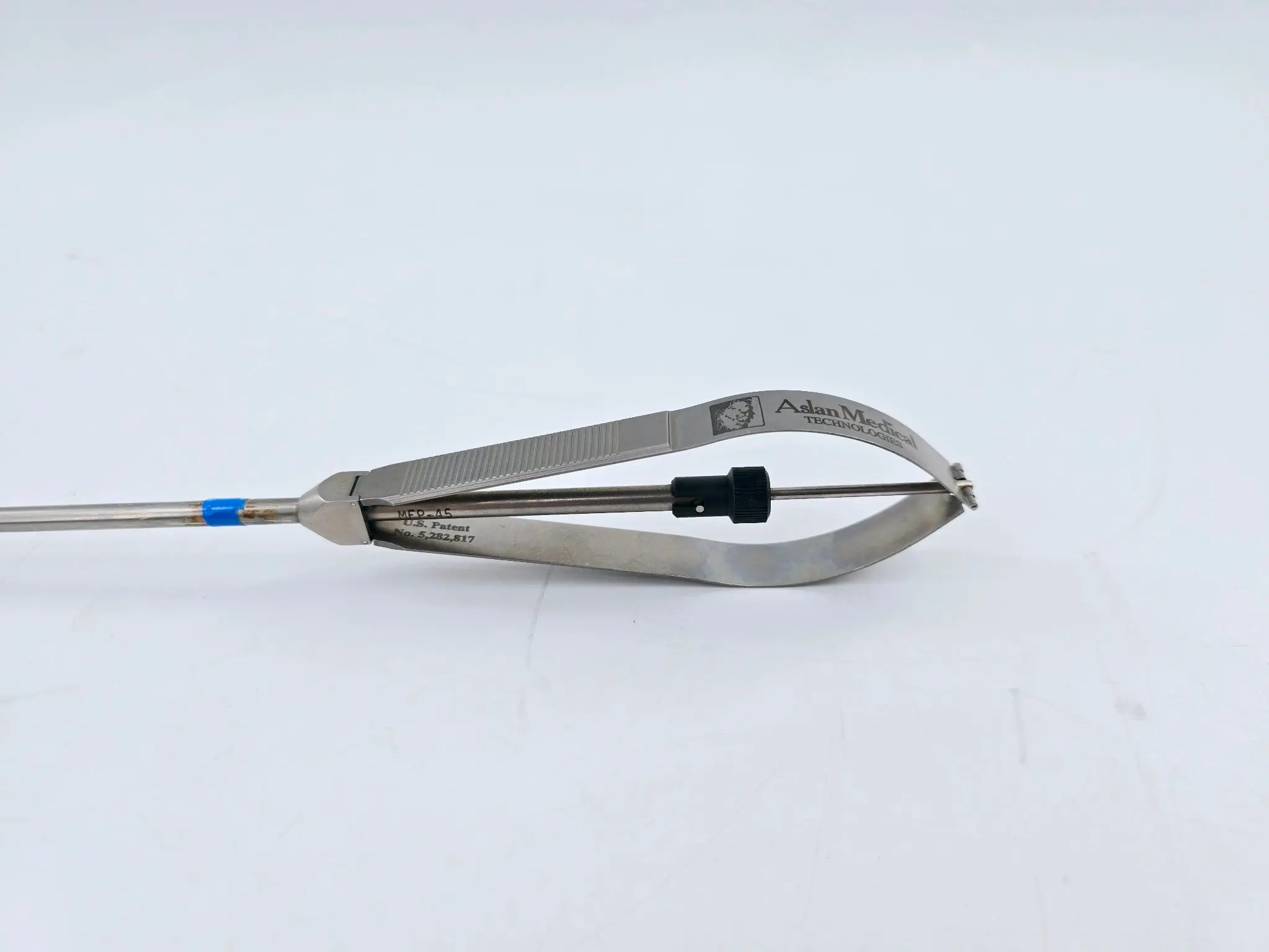 Aslan Medical MFP-45 Laparoscopic Needle Holder Grasper Straight TC 21" - Image 3