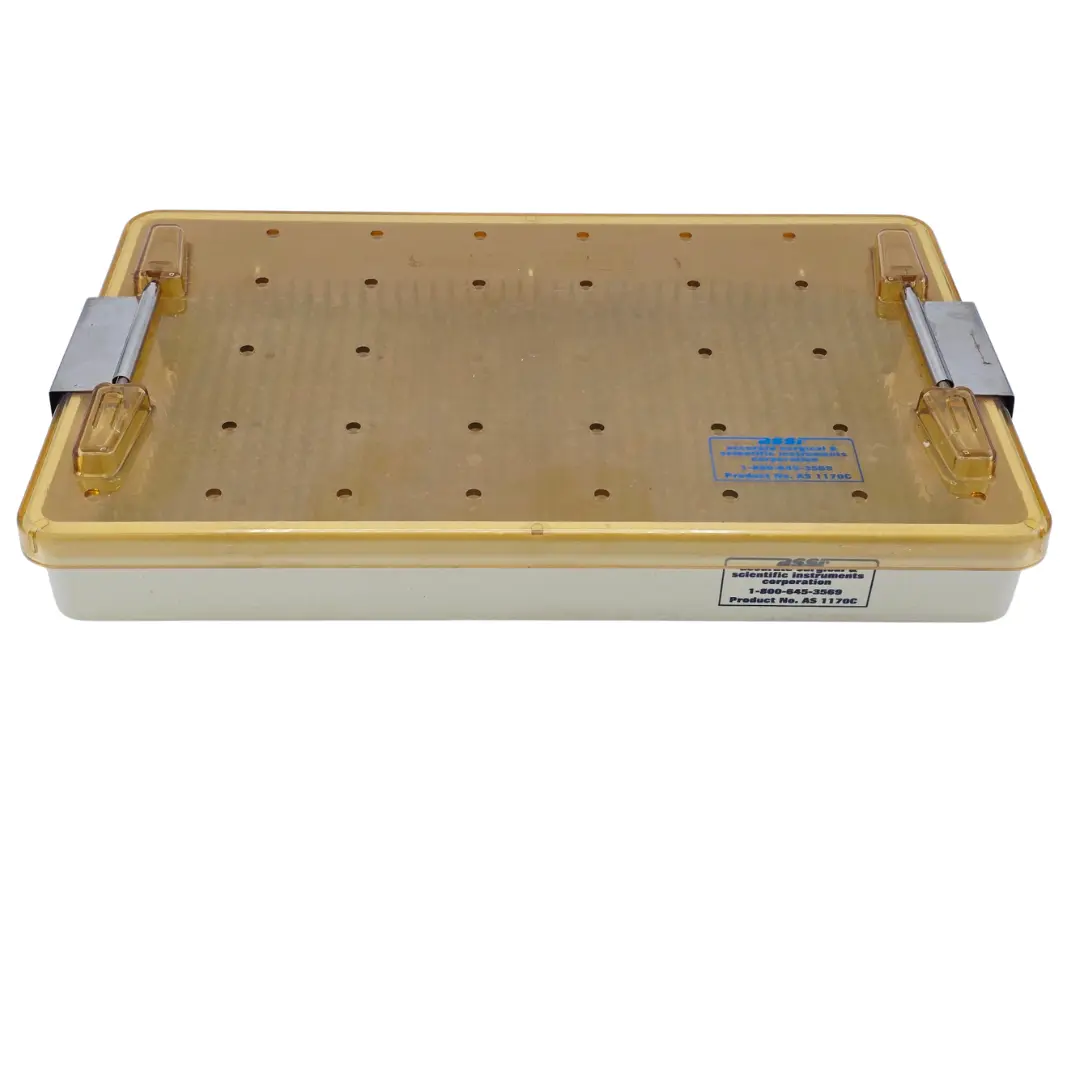 ASSI 1170C Instrument Case w/ Lid, Handles & Inner Liner Mat