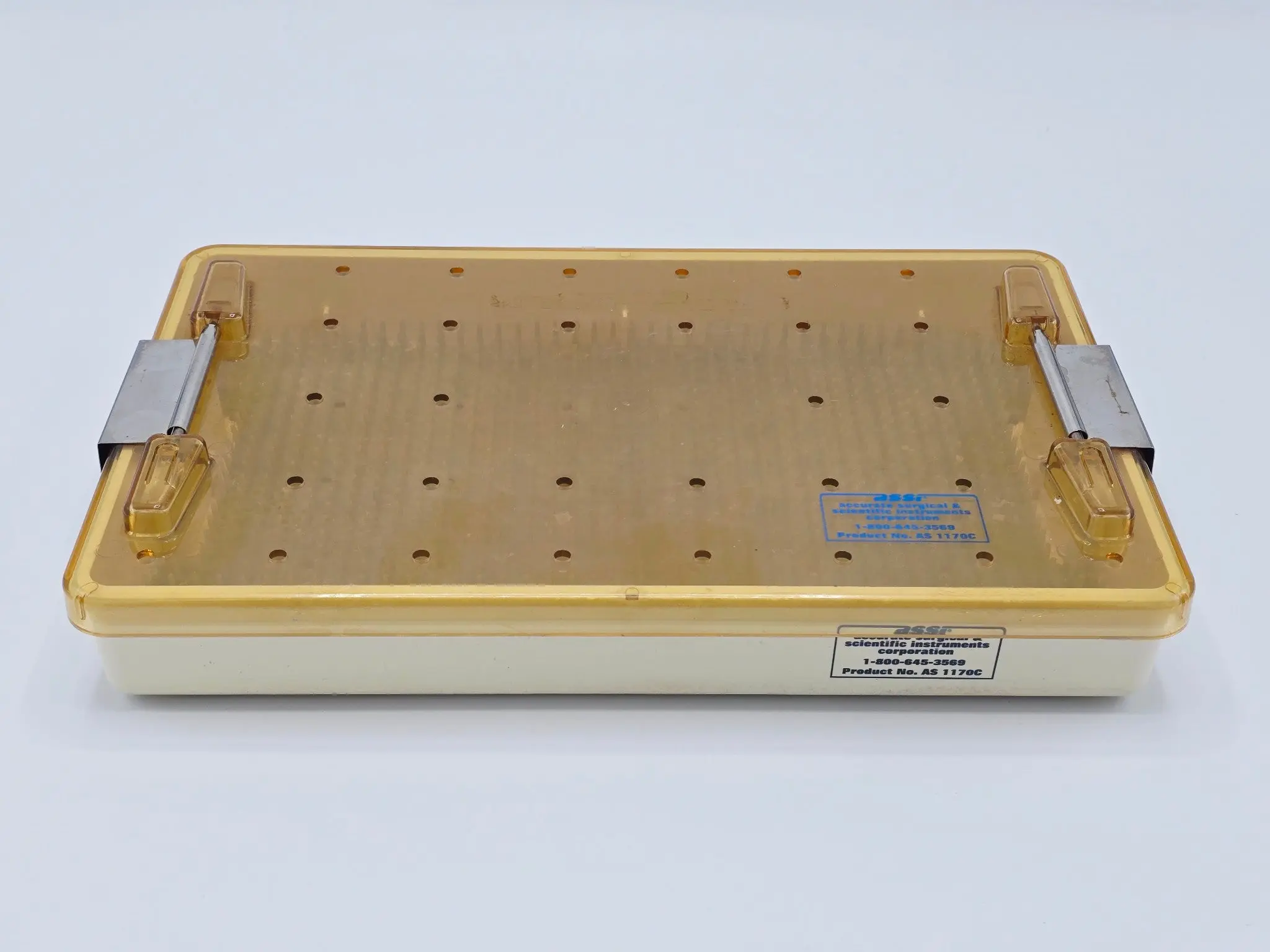 ASSI 1170C Instrument Case w/ Lid, Handles & Inner Liner Mat - Image 2