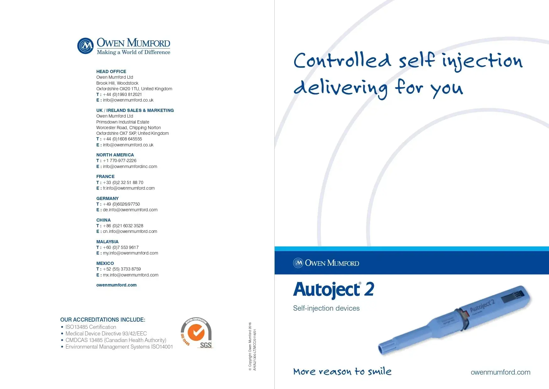 Autoject 2 Fixed Needle Reusable Automatic Self Injection Device AJ1300 - Image 4