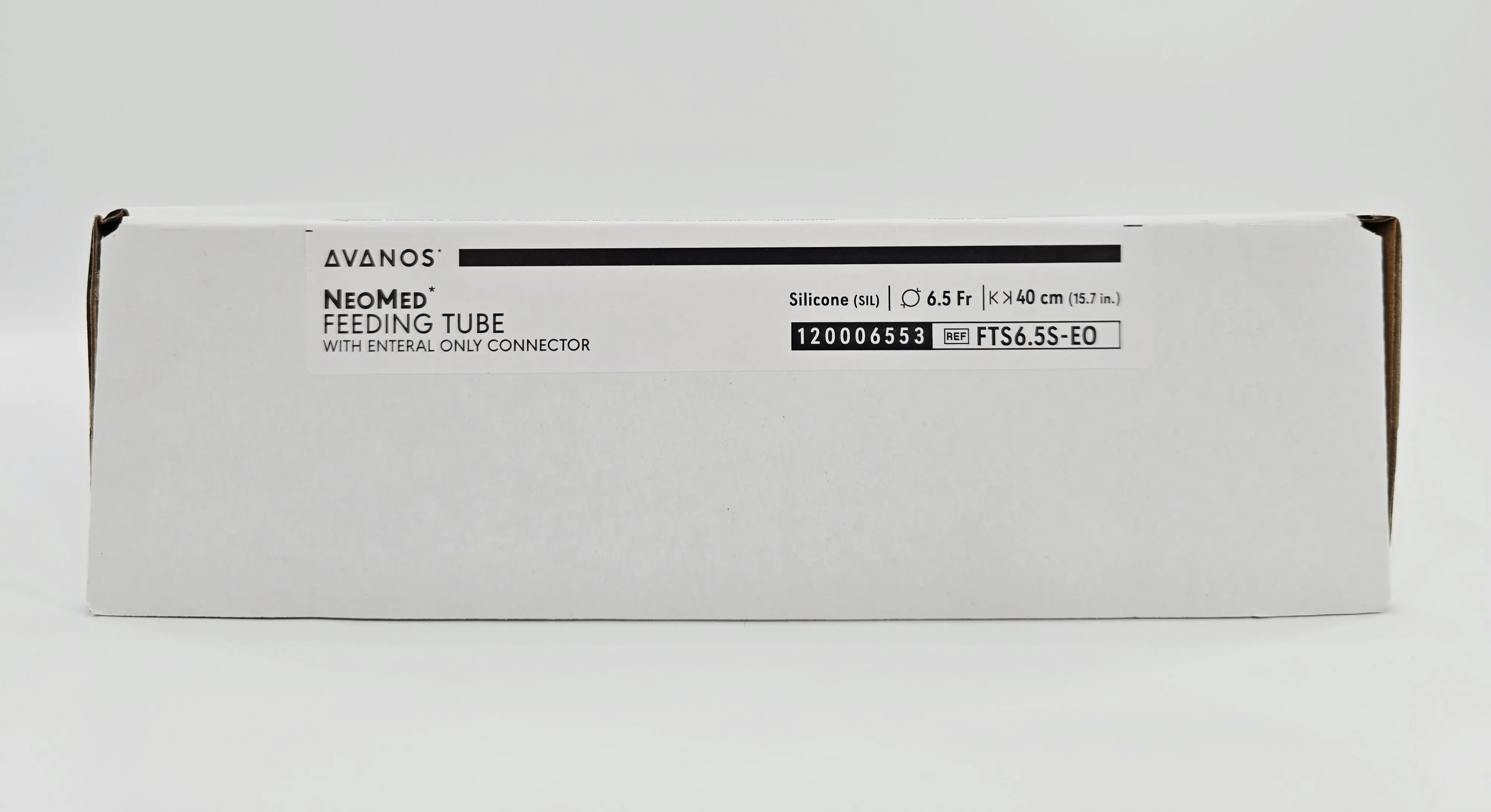 Avanos FTS6.5S-EO NeoMed Feeding Tube w/ Enteral Only Connector 6.5Fr. x 40cm - Image 3