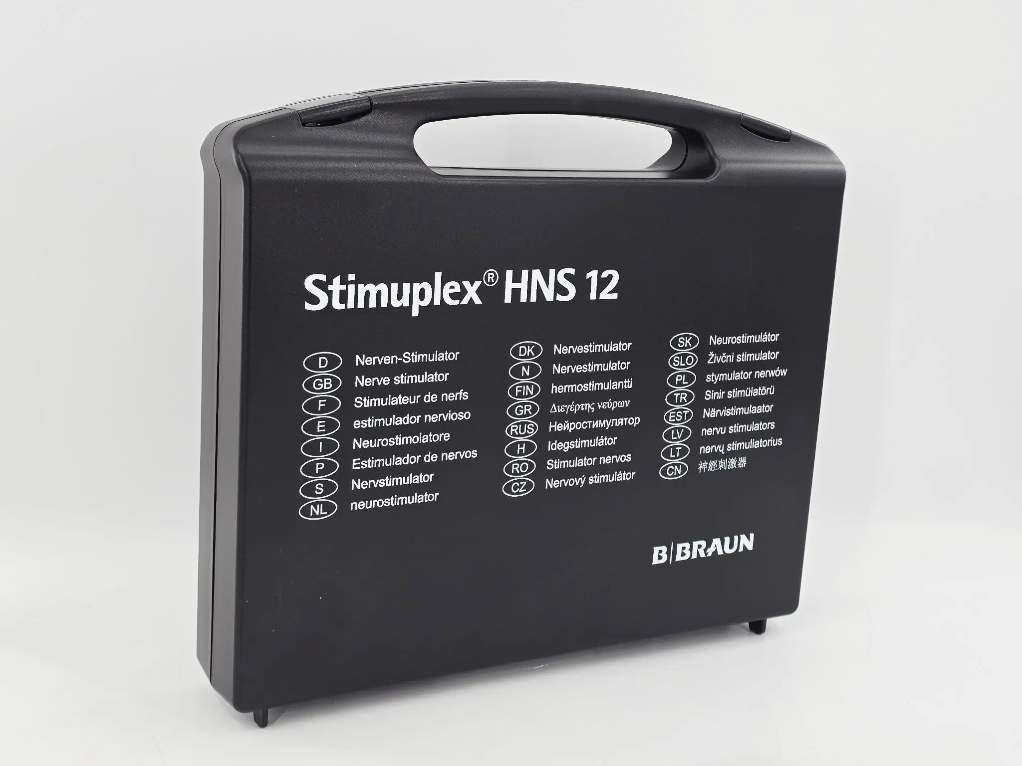 B. Braun 4892098 Stimuplex HNS 12 Nerve Locator System with case and cable - Image 4