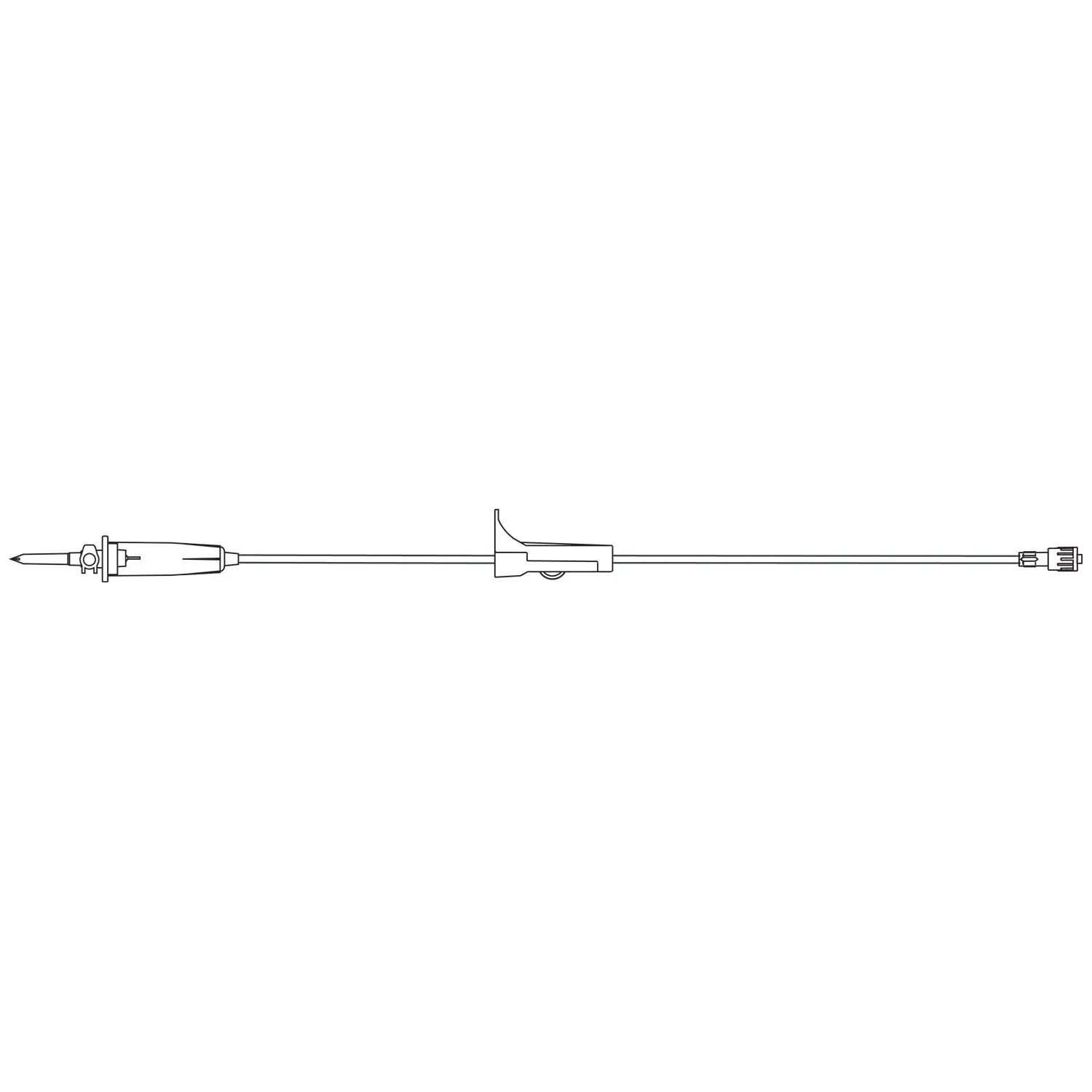 B BRAUN V1425-15 BASIC IV ADMINISTRATION SETS Admin Set, Universal Spike, Roller Clamp, SPIN-Lock Connector, 13mL Priming Volume, 67"L, 60 Drops/mL, DEHP & Latex Free (LF), 50/cs