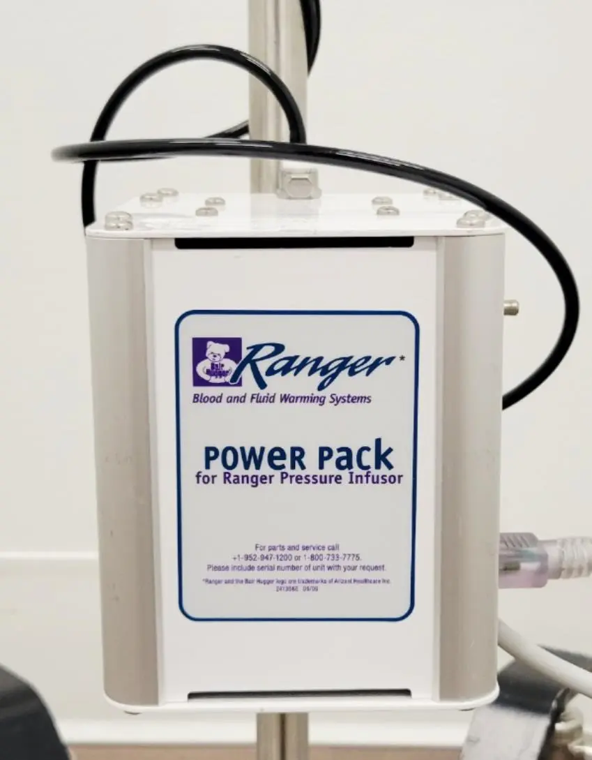 Bair Hugger 90032 Ranger Pressure Infusor Max Input 80 PSI w/ Power Pack - Image 5