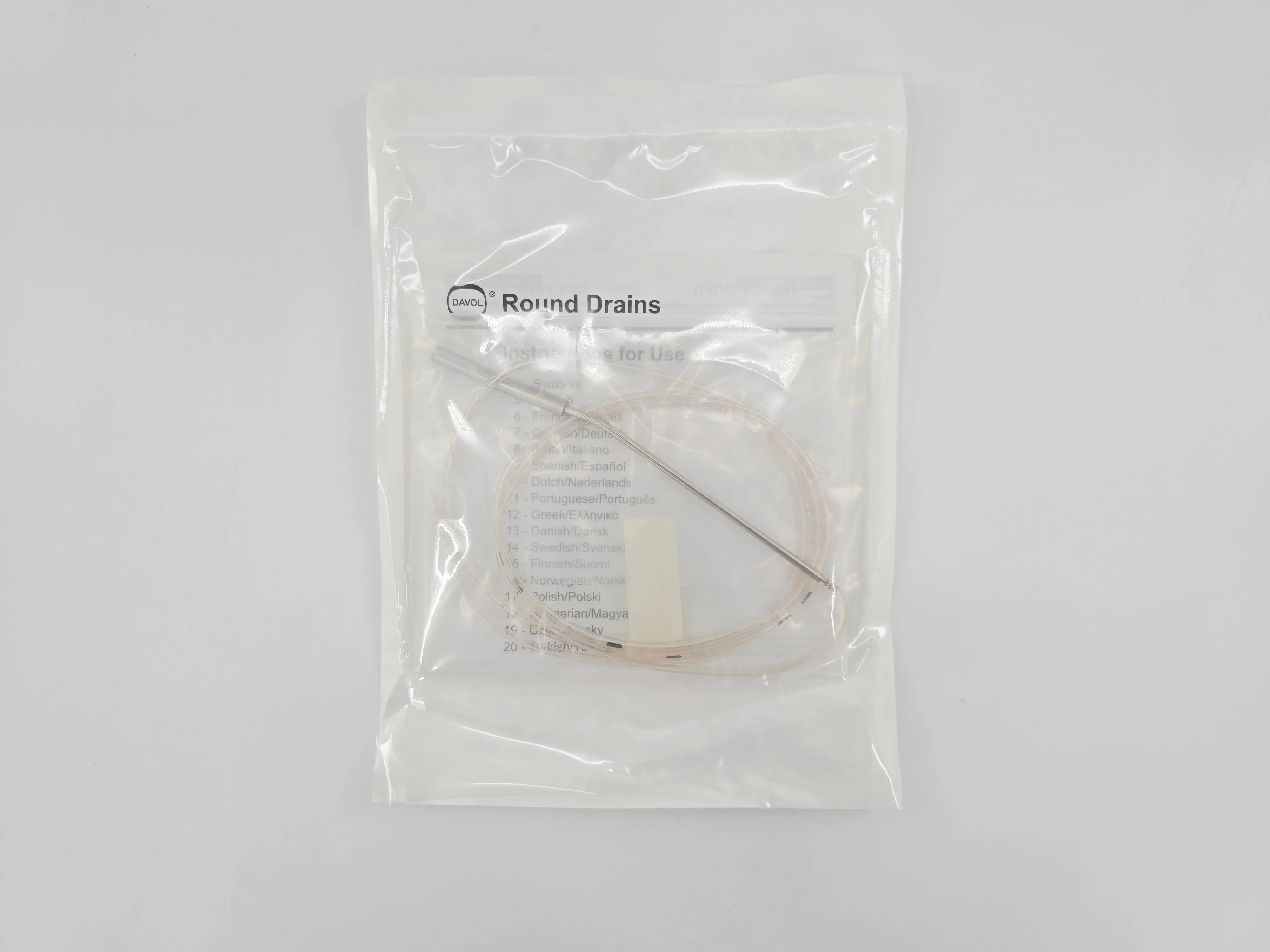Bard 0080710 PVC Drain with Trocar Medium 1/8" O.D. (10Fr x 3.2mm) BX/10 - Image 4