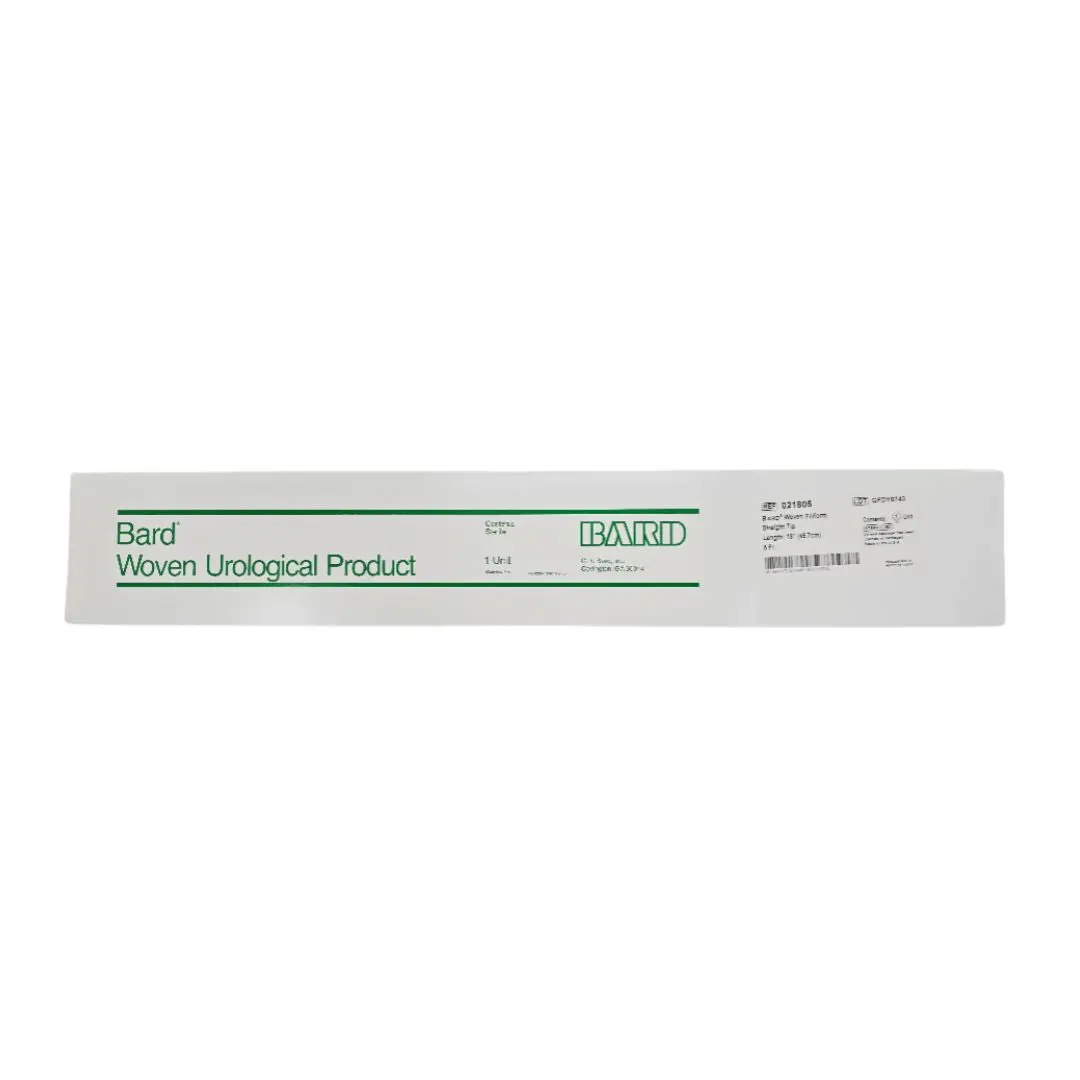 Bard 021805 Woven Filliform Urethral Dilation Catheter Straight Tip 5 Fr. 18" 1/EA
