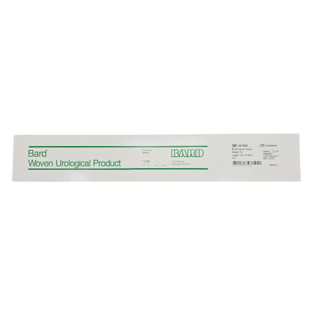 Bard 021902 Woven Filliform Urethral Dilation Catheter Straight Tip 2 Fr. 12.5" 1/EA