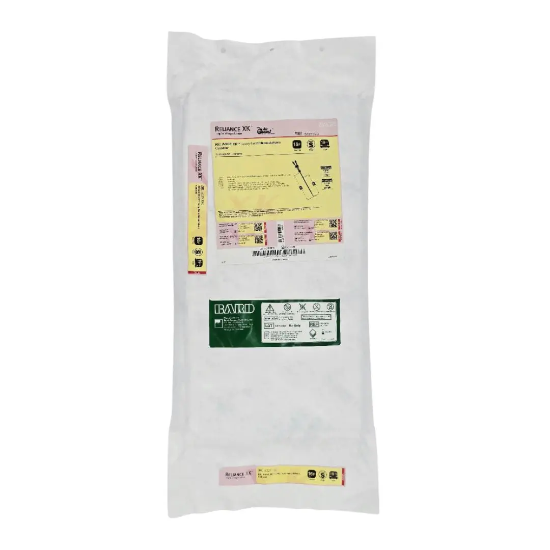 Bard 5327190 Reliance XK Long-Term Hemodialysis Catheters Exchange Kit 1/EA